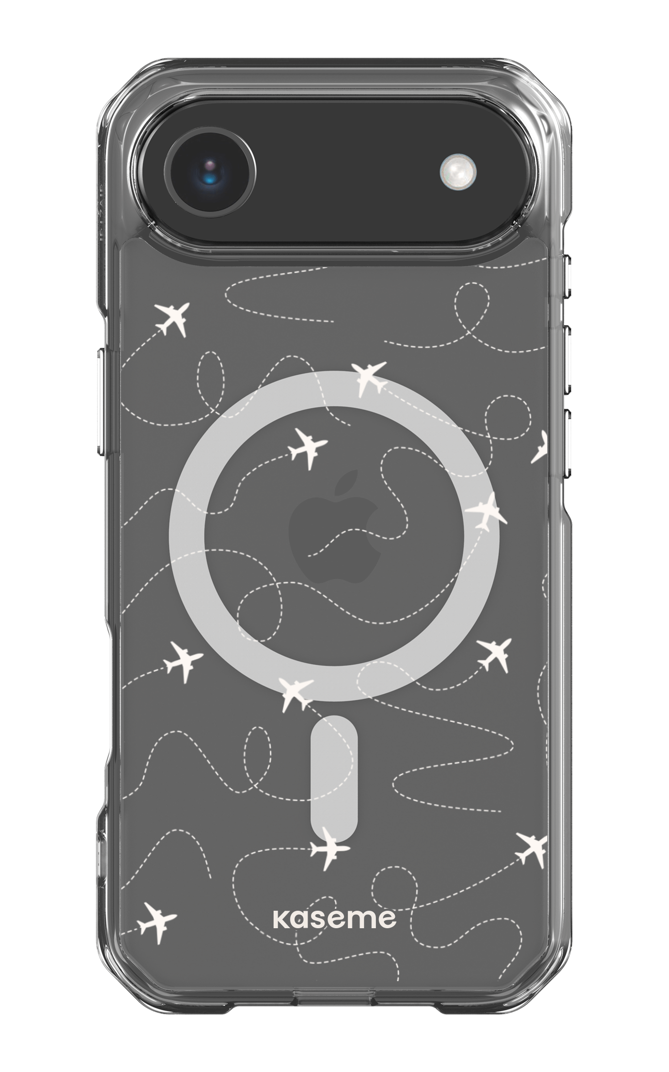 iPhone 17 Air Clear Case Magsafe Globetrotter Clear Case -