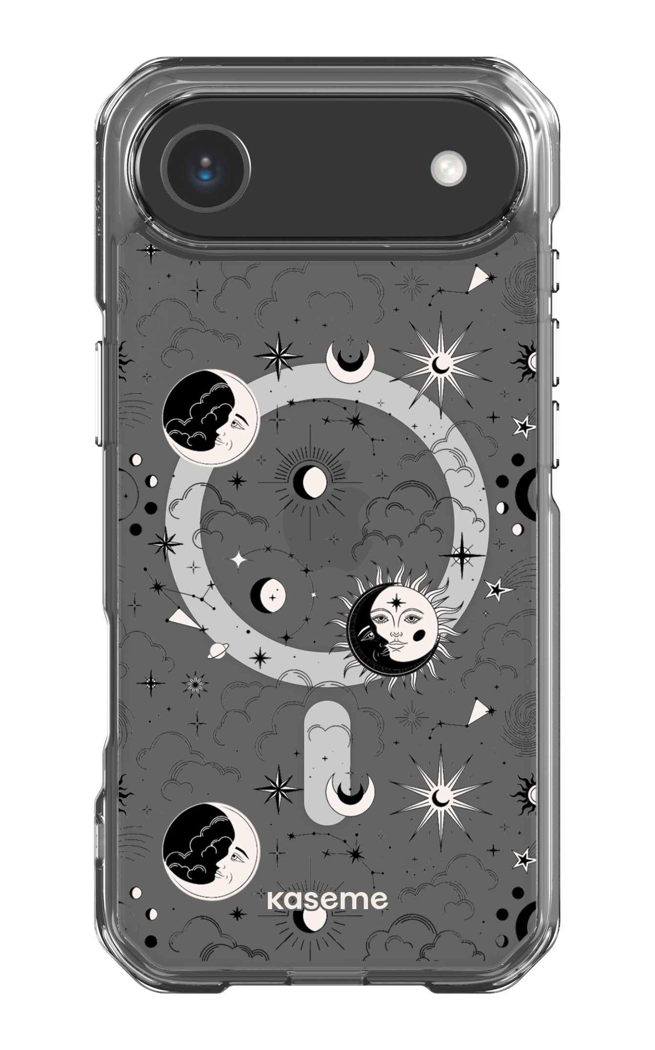 iPhone 17 Air Clear Case Magsafe Milky Way White Clear Case -