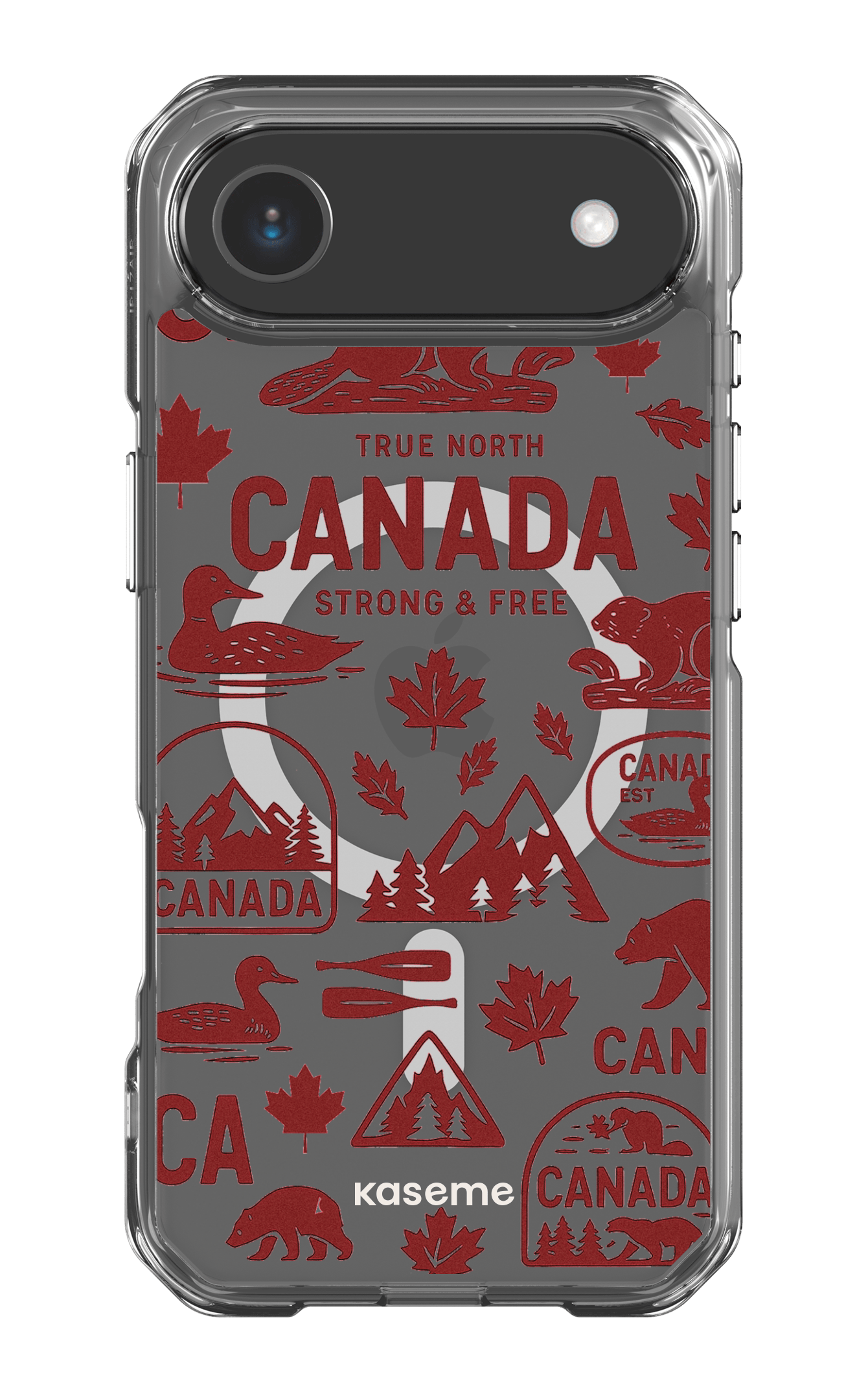 iPhone 17 Air Clear Case Magsafe Oh Canada Clear Case -