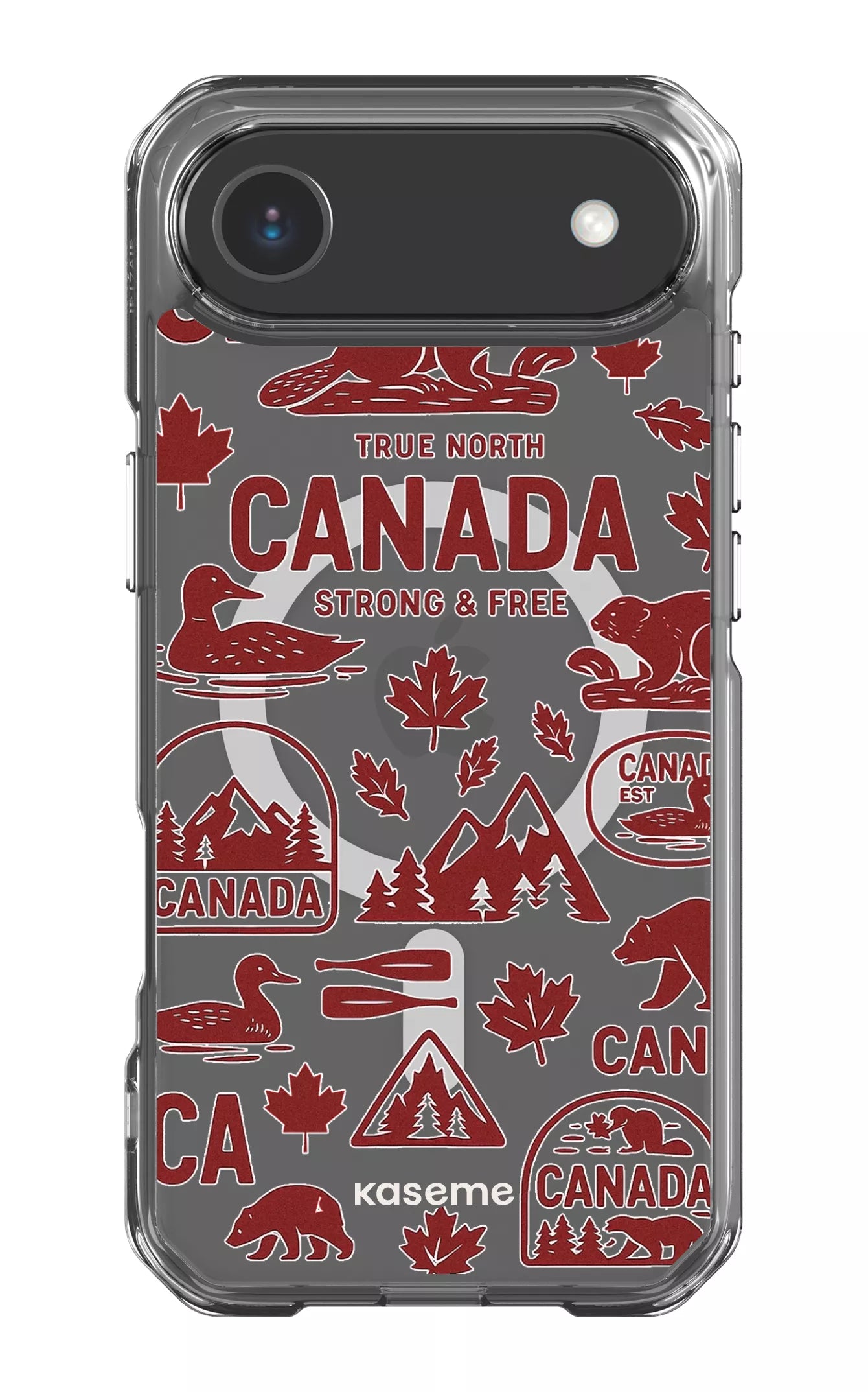 iPhone 17 Air Clear Case Magsafe Oh Canada Clear Case -