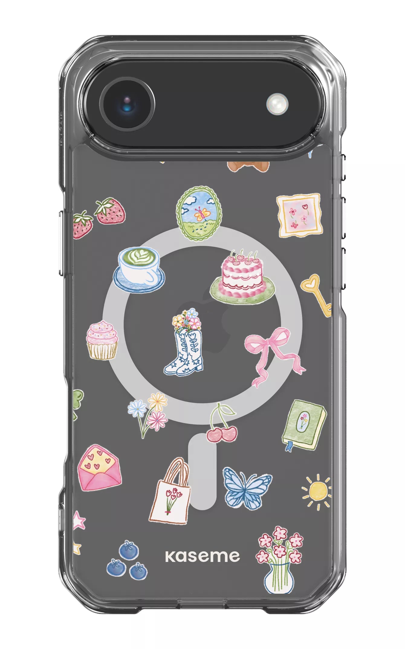 iPhone 17 Air Clear Case Magsafe Poetry Clear Case -