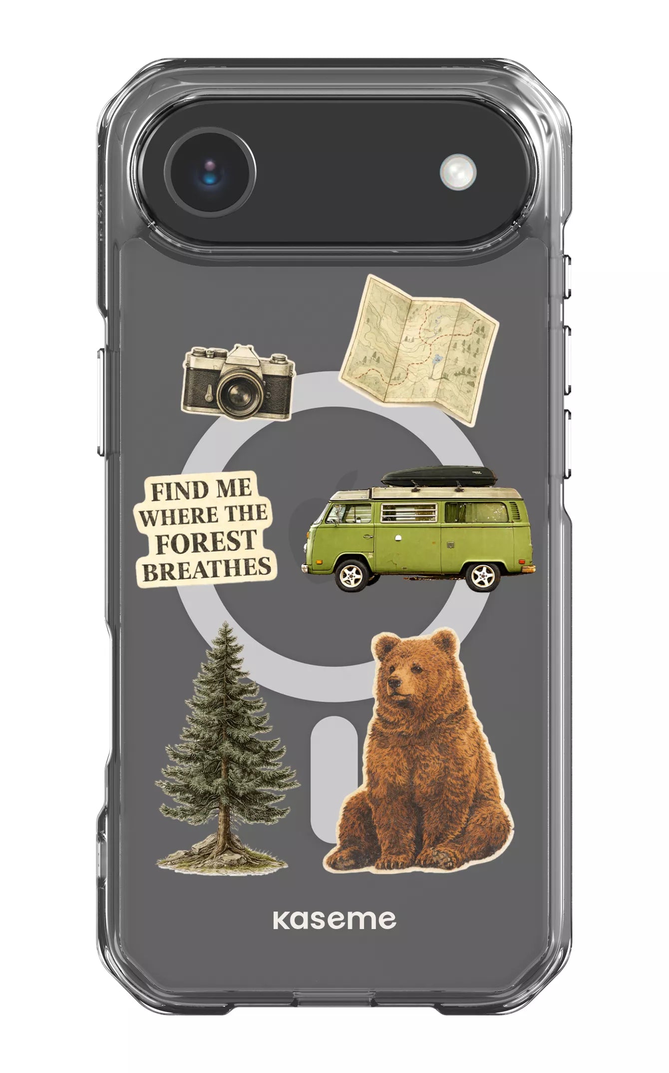 iPhone 17 Air Clear Case Magsafe Roamer Clear Case -