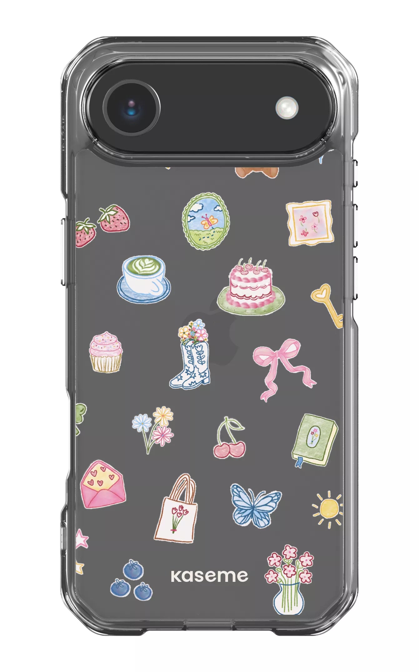 iPhone 17 Air Clear Case Poetry Clear Case -