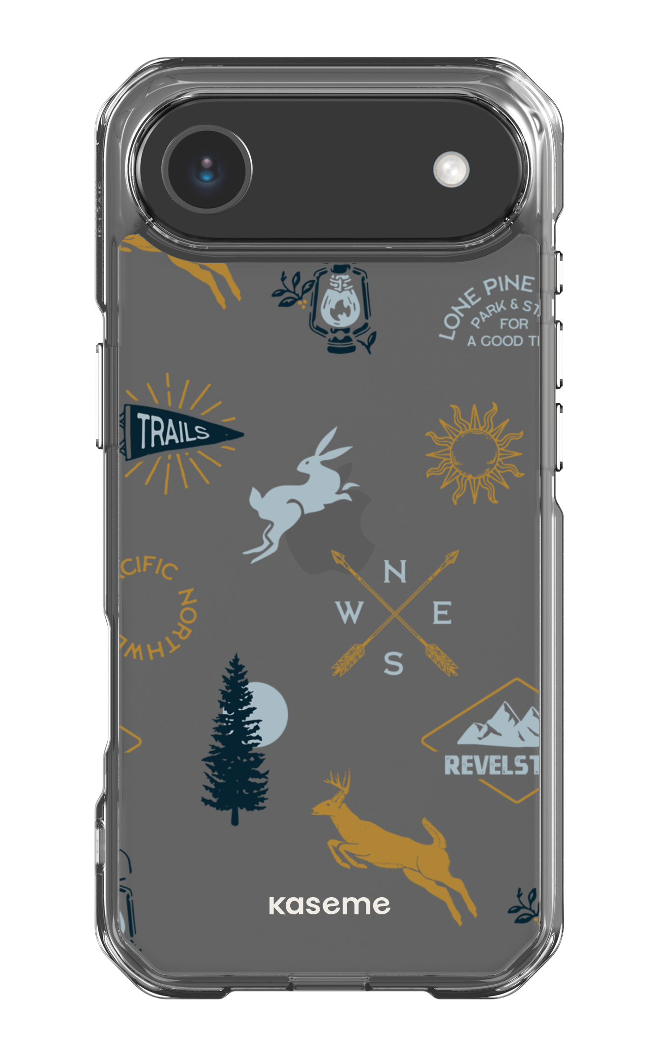 iPhone 17 Air Clear Case Revelstoke white Clear Case -