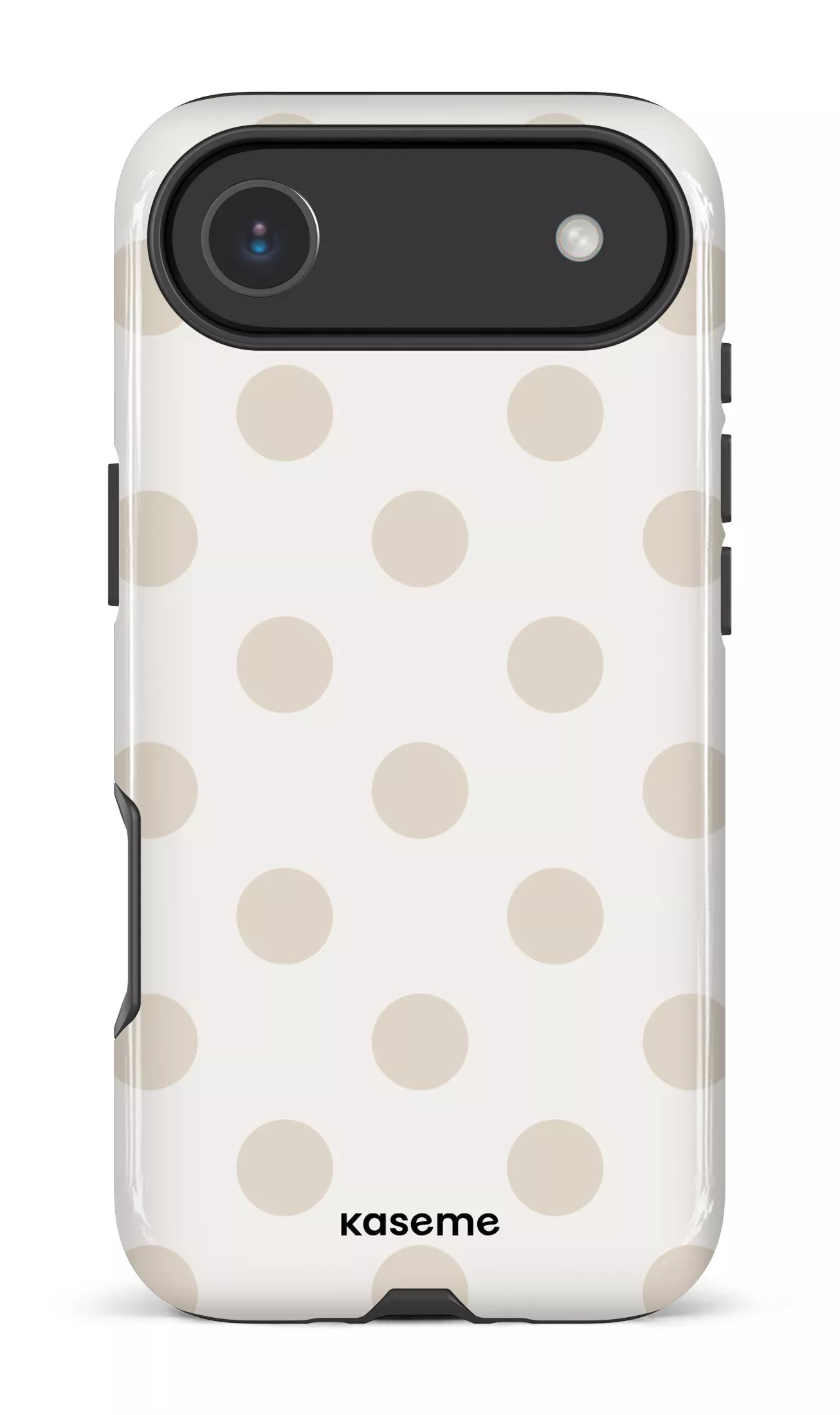 iPhone 17 Air Impact Case Couture Beige & White -