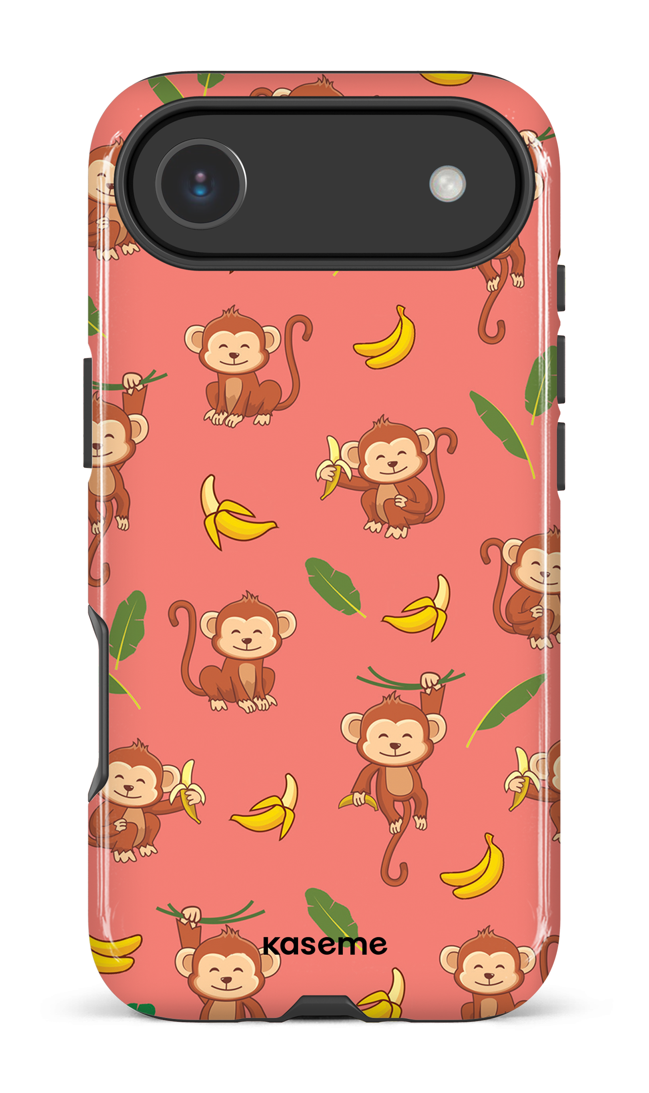 iPhone 17 Air Impact Case Happy Monkey red -