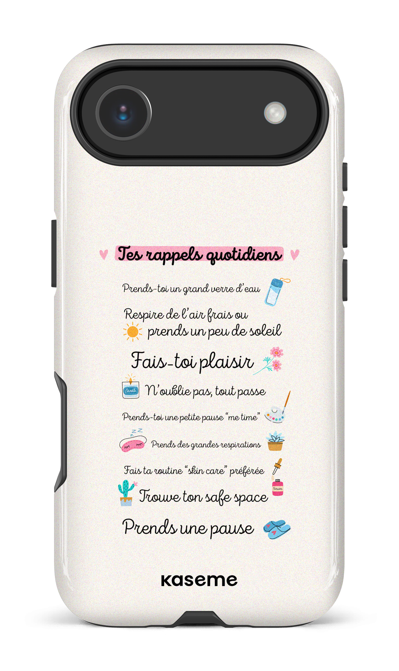 iPhone 17 Air Impact Case Tes rappels quotidiens -