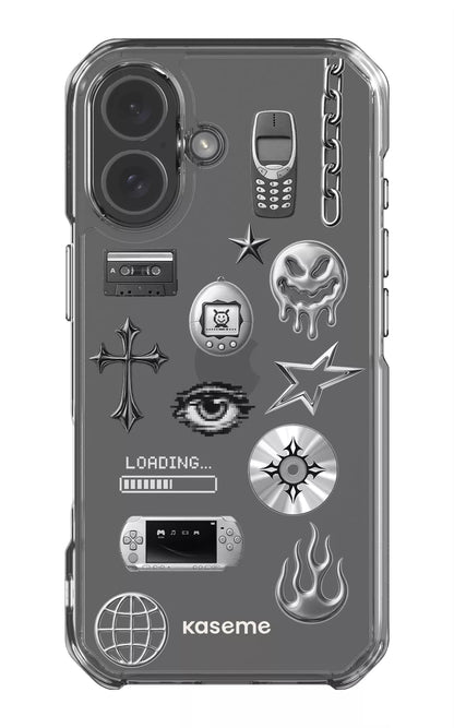iPhone 17 Clear Case Chrome Clear Case -
