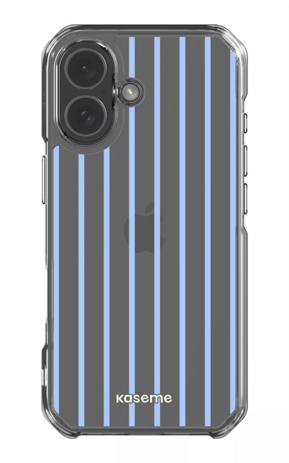 iPhone 17 Clear Case Dolce Striscia Blue Clear Case -