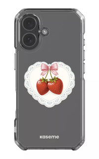 iPhone 17 Clear Case Fresa Lace Clear Case -
