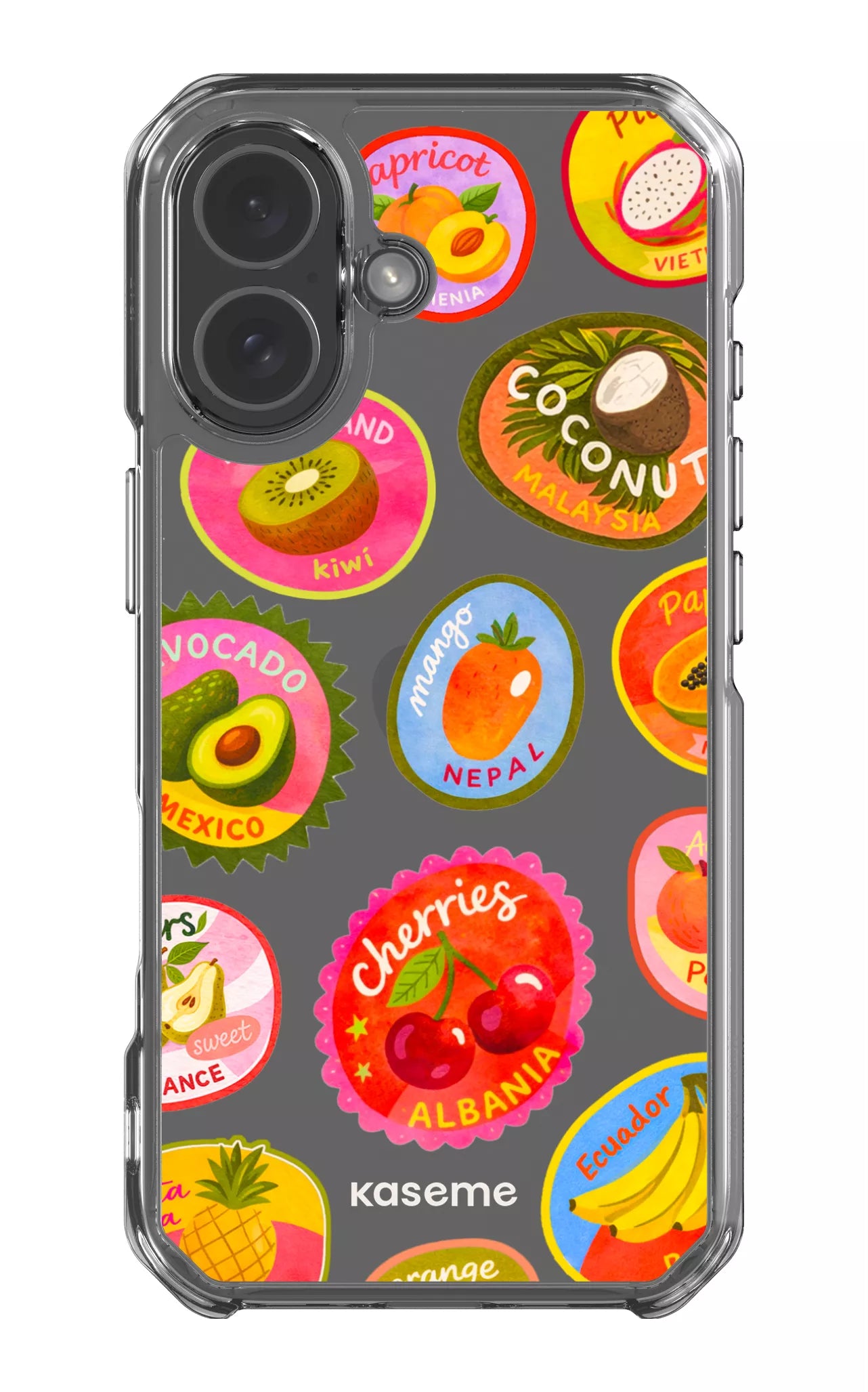 iPhone 17 Clear Case Frutti Clear Case -