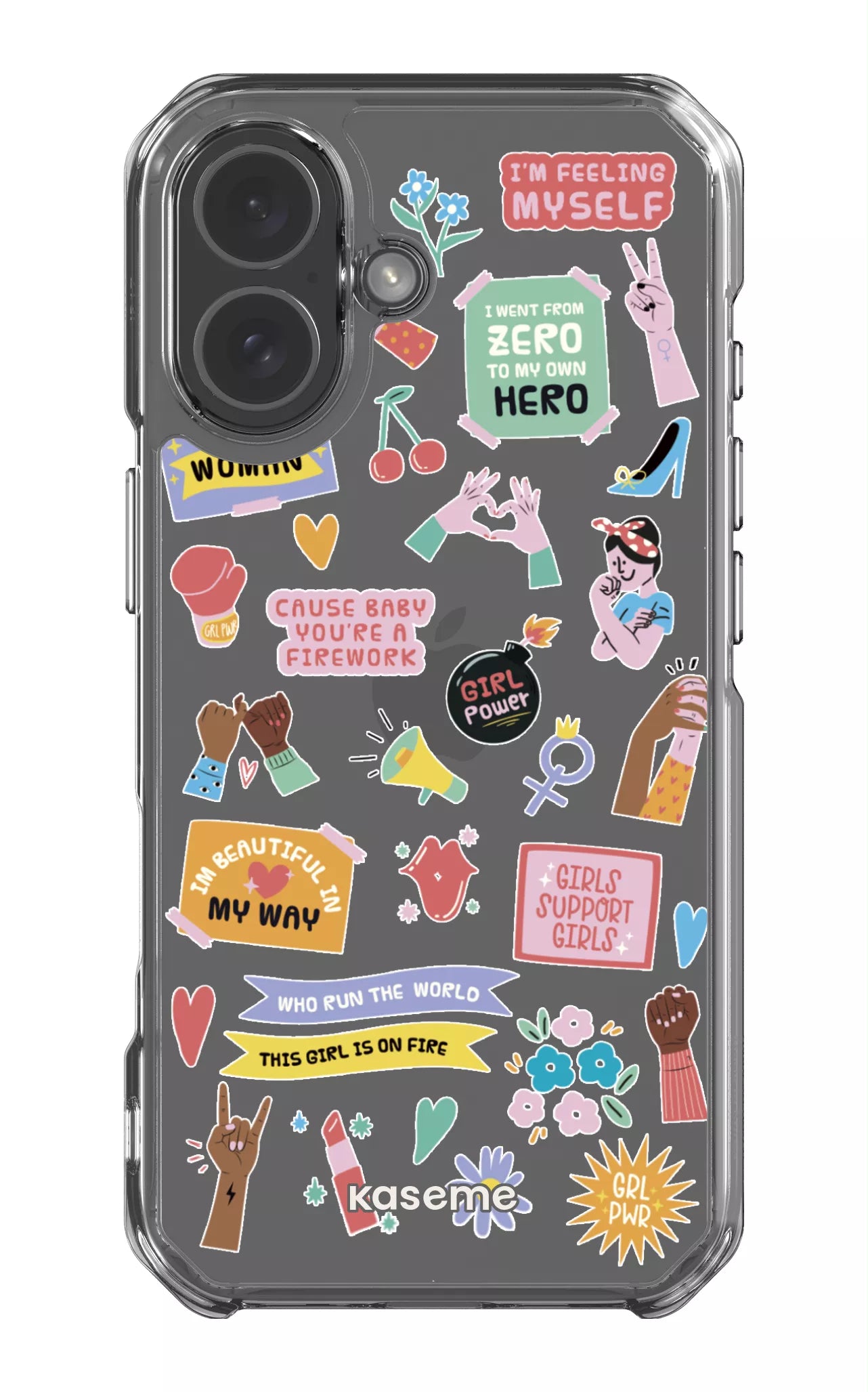 iPhone 17 Clear Case Girl Boss Clear Case -