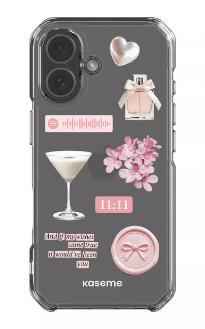 iPhone 17 Clear Case Love Letters Clear Case -
