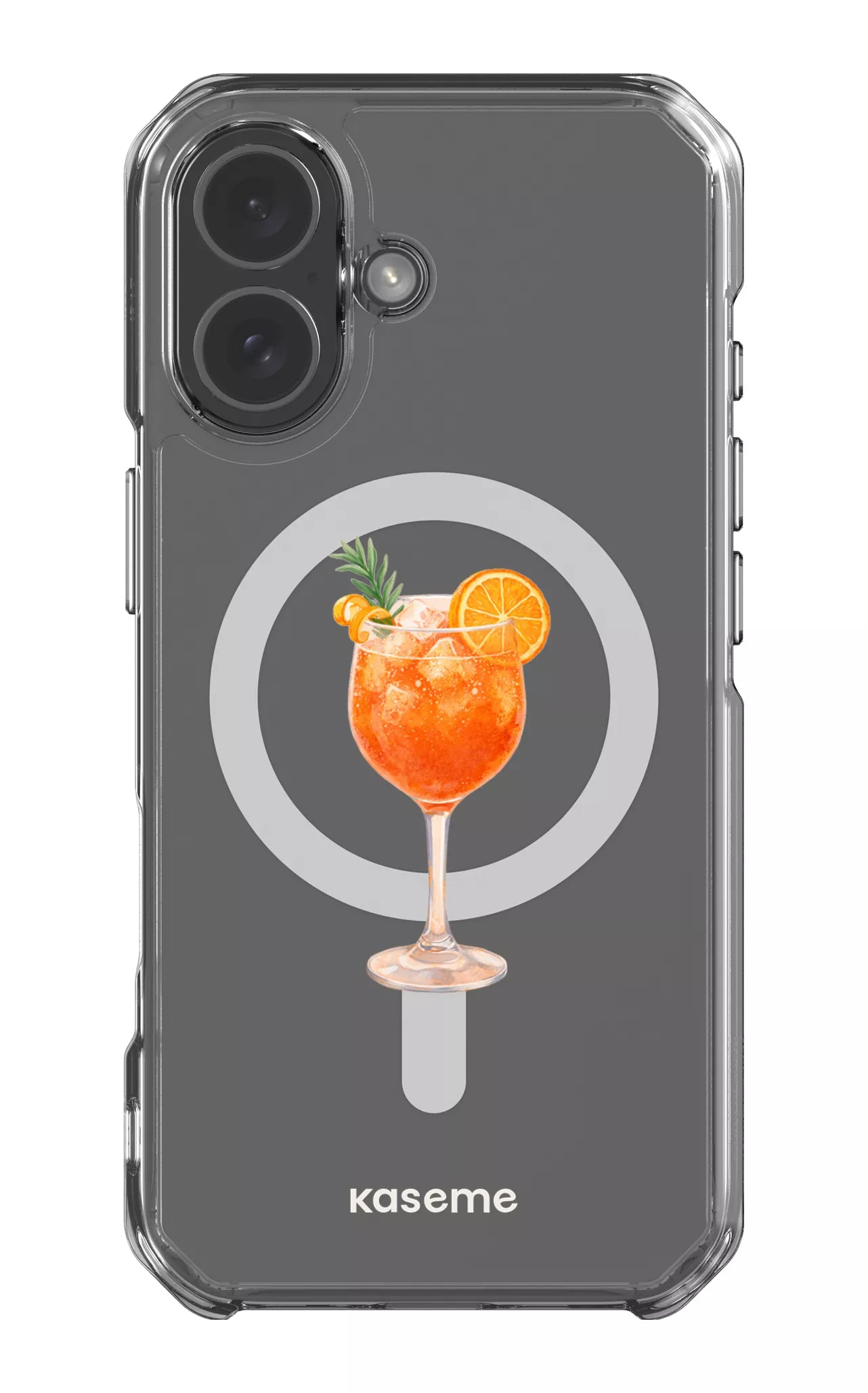 iPhone 17 Clear Case Magsafe Aperol Sunset Clear Case -