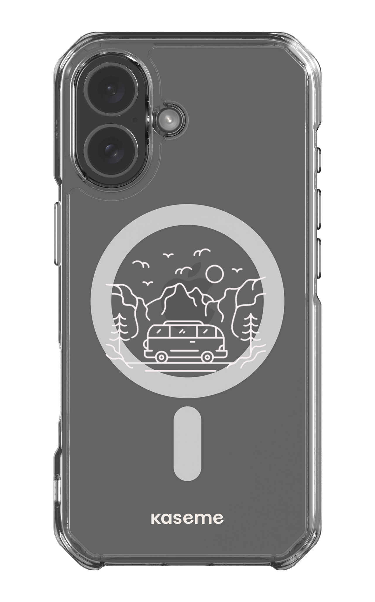 iPhone 17 Clear Case Magsafe Camp Life Clear Case -