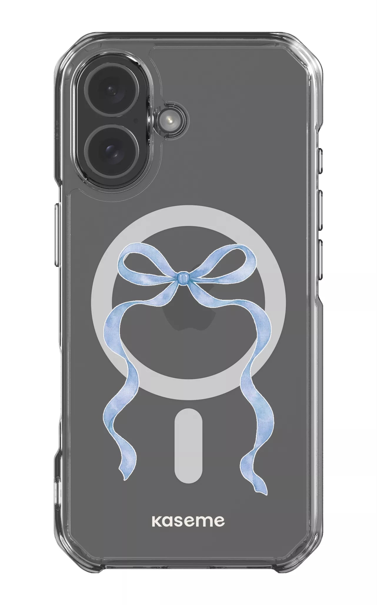 iPhone 17 Clear Case Magsafe Celeste Blue Clear Case -