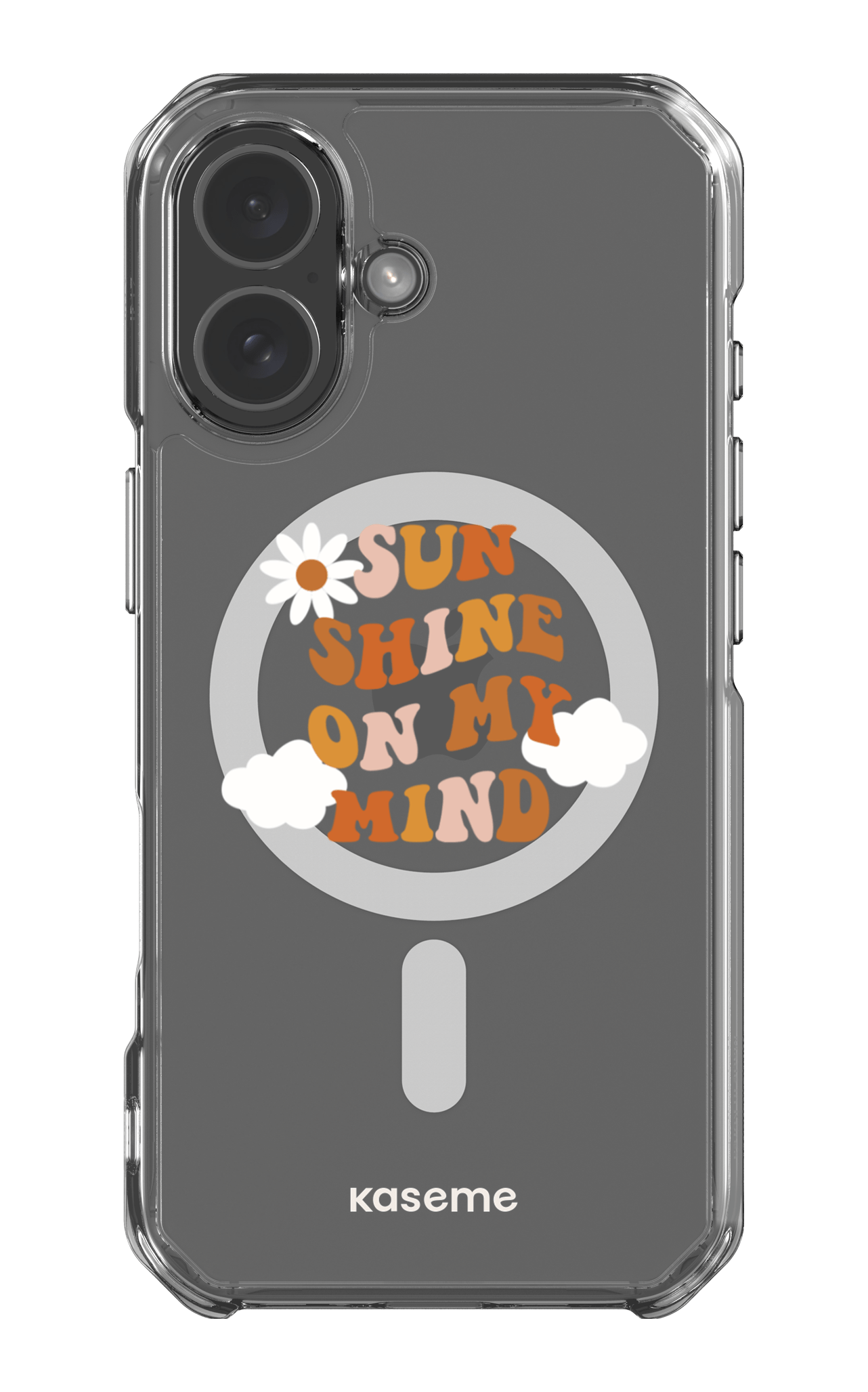 iPhone 17 Clear Case Magsafe Cheerful Clear Case -