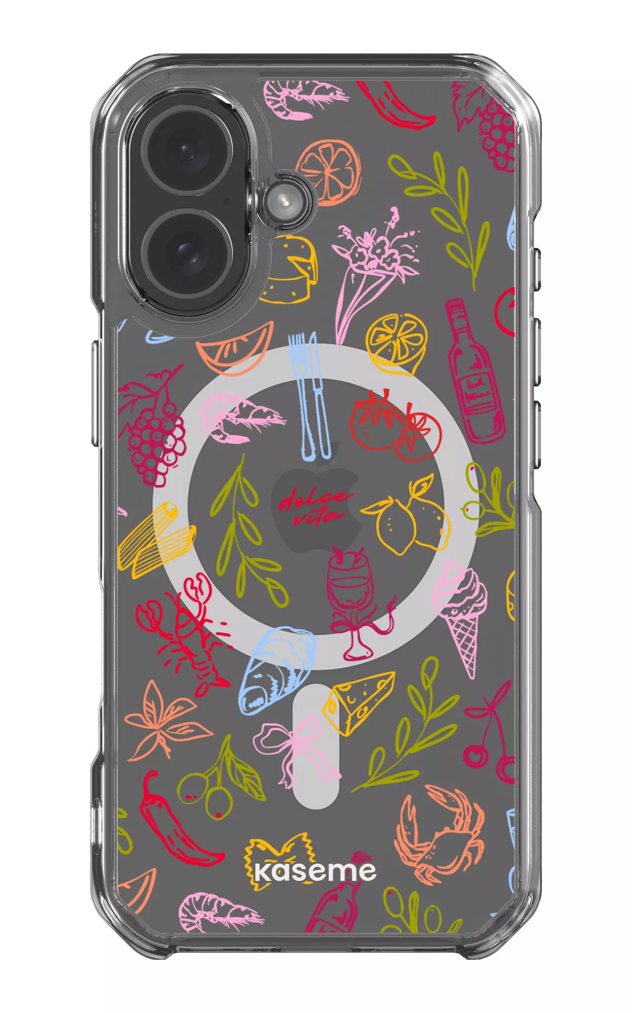 iPhone 17 Clear Case Magsafe Cucina Viva Clear Case -