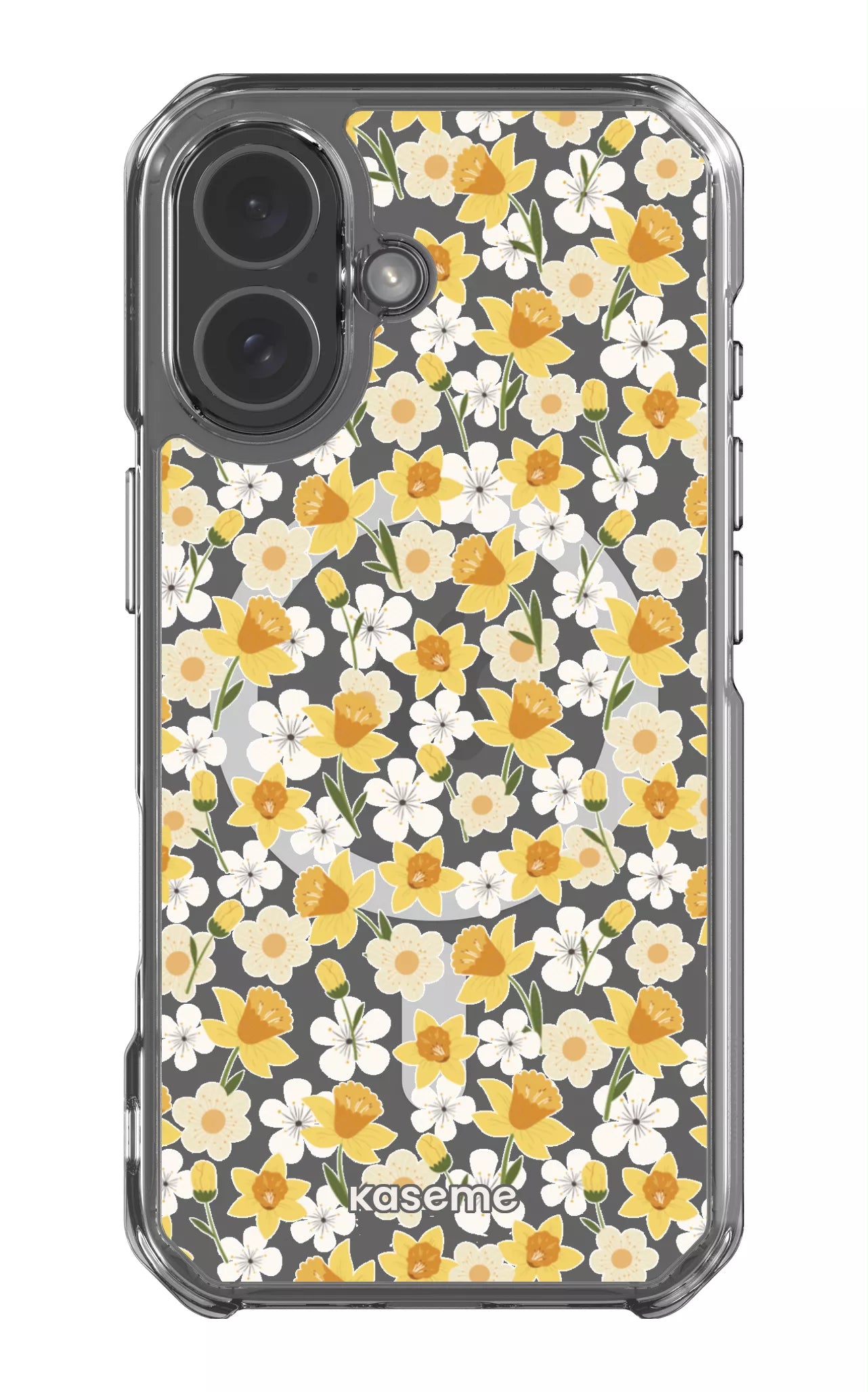 iPhone 17 Clear Case Magsafe Daffodil Clear Case -