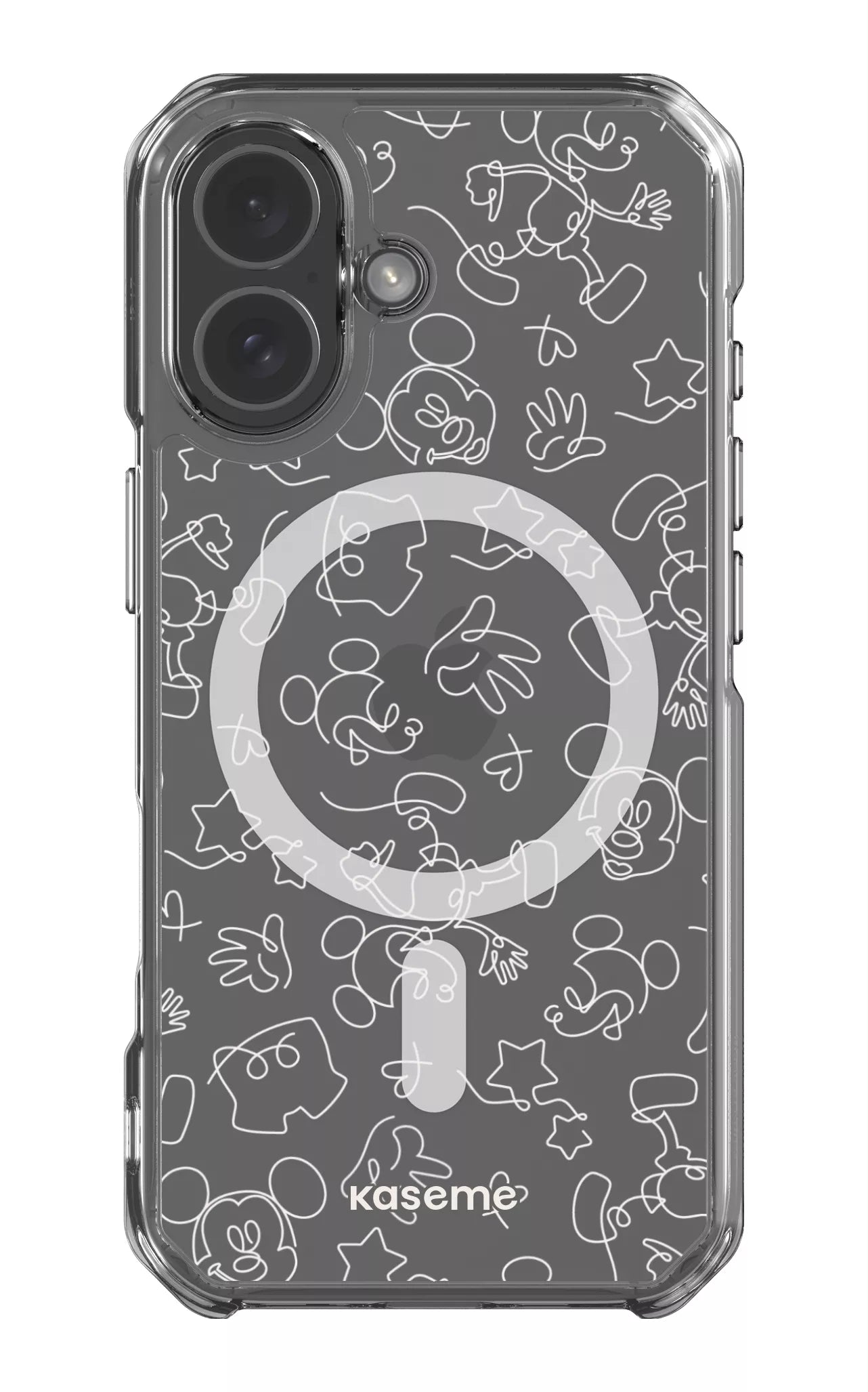 iPhone 17 Clear Case Magsafe Doodle Clear Case -