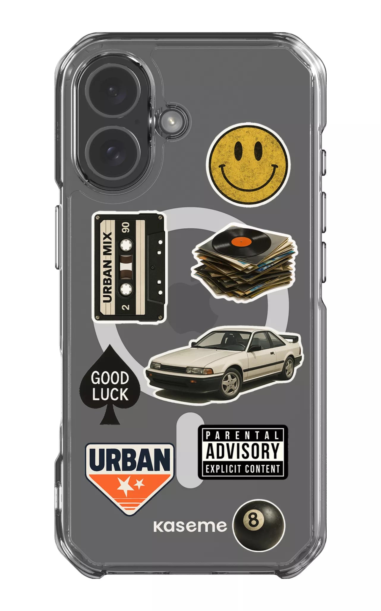 iPhone 17 Clear Case Magsafe Downtown Clear Case -