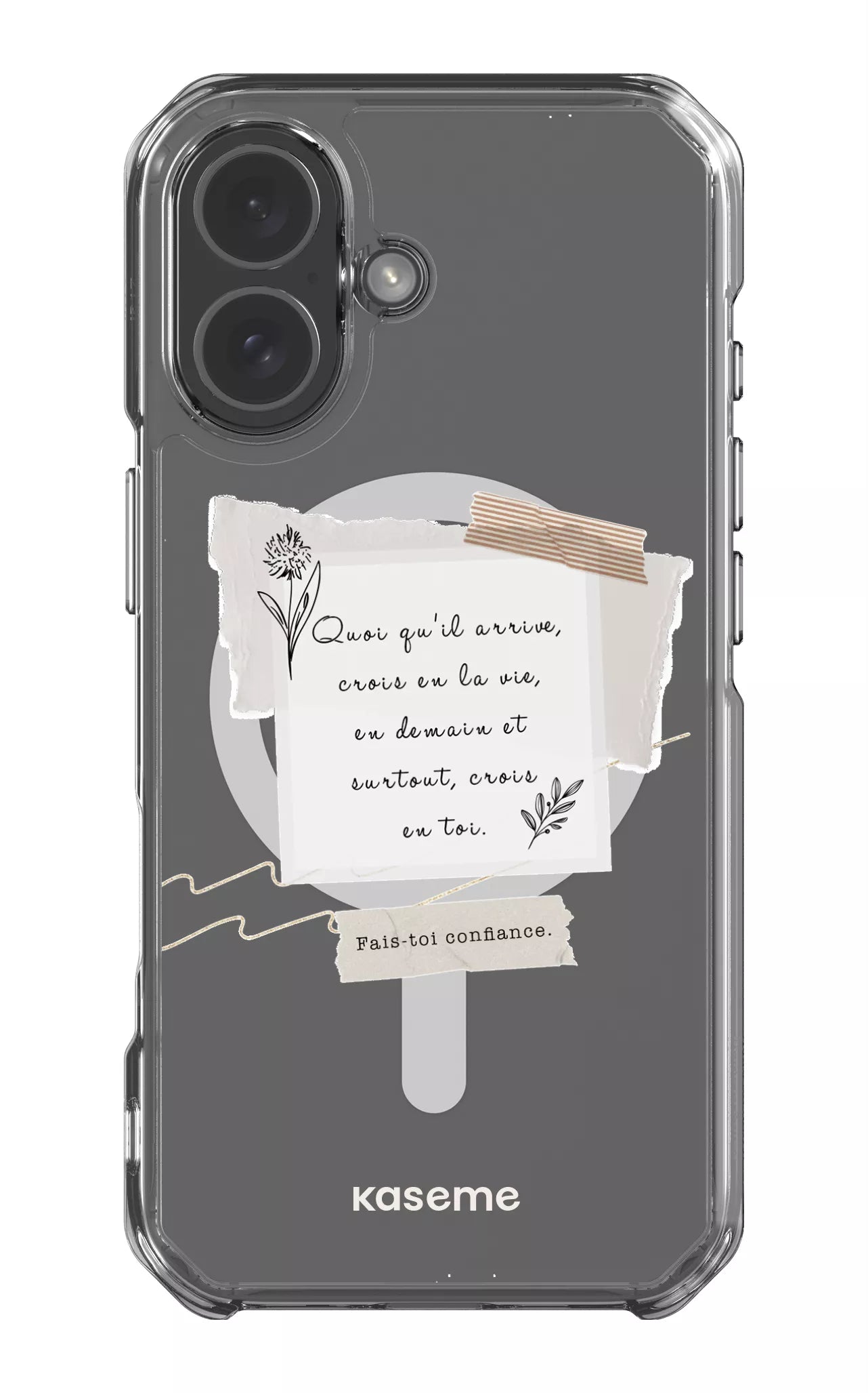 iPhone 17 Clear Case Magsafe Foi Clear Case -