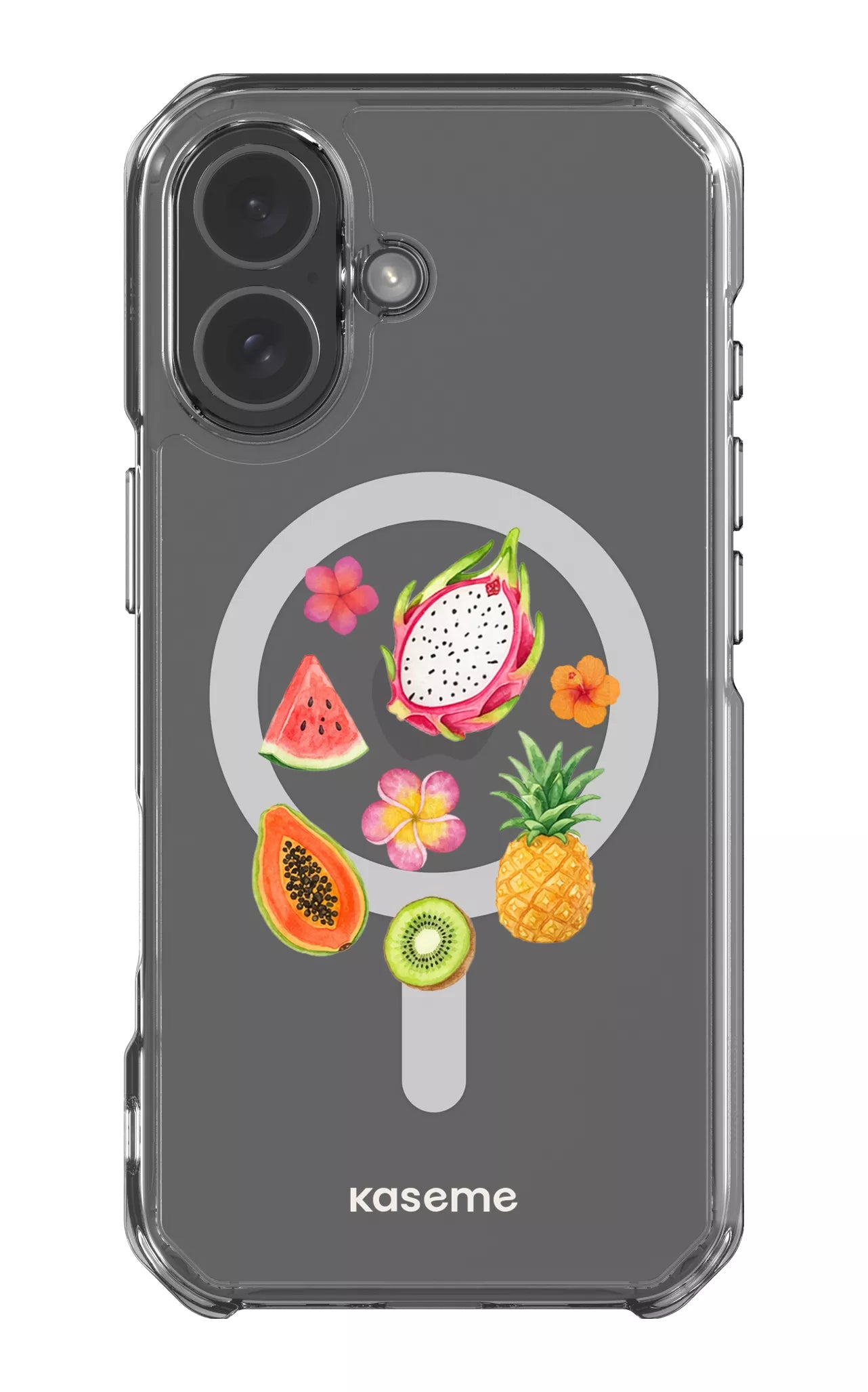 iPhone 17 Clear Case Magsafe Fresca Tropicale Clear Case -