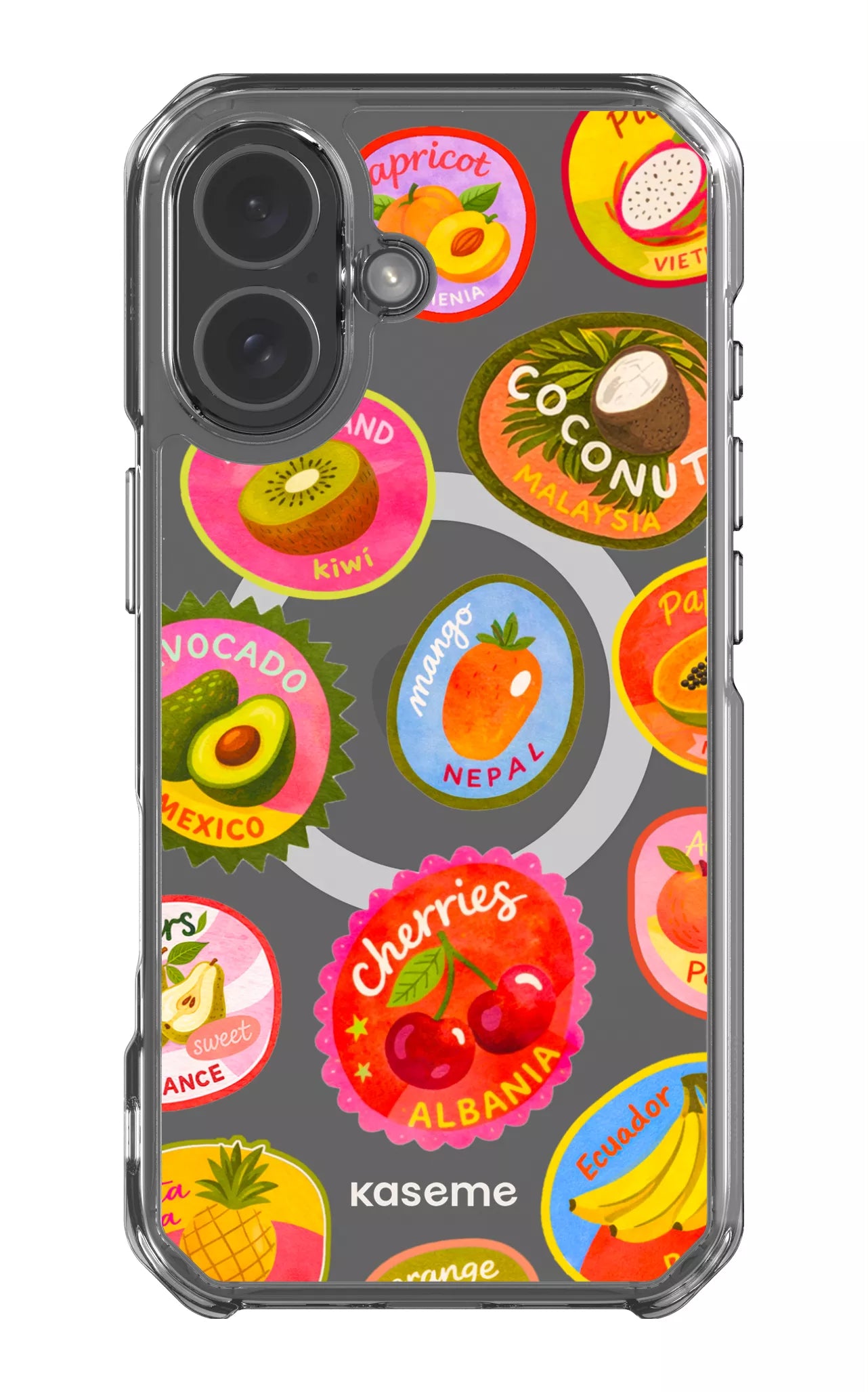 iPhone 17 Clear Case Magsafe Frutti Clear Case -