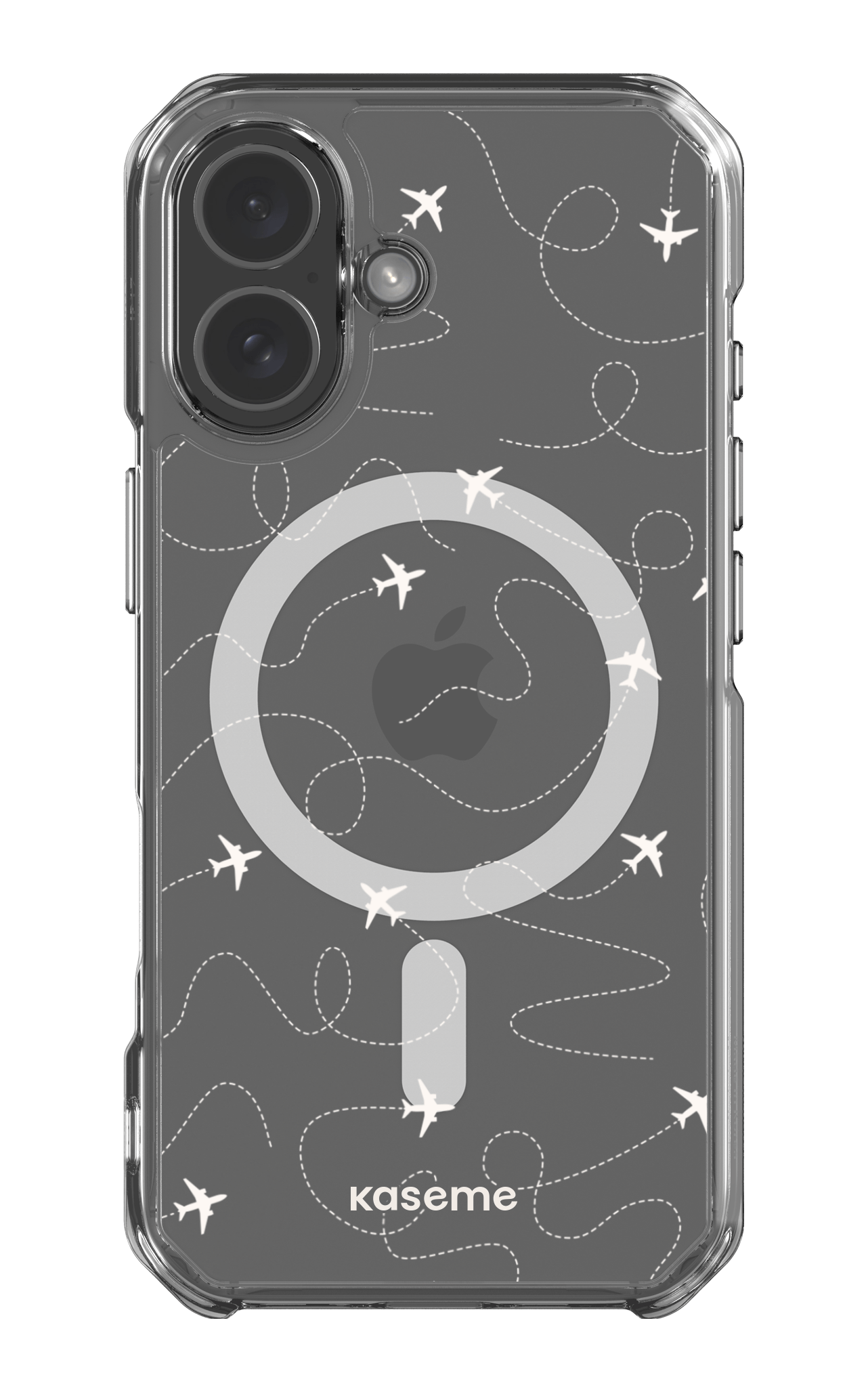 iPhone 17 Clear Case Magsafe Globetrotter Clear Case -