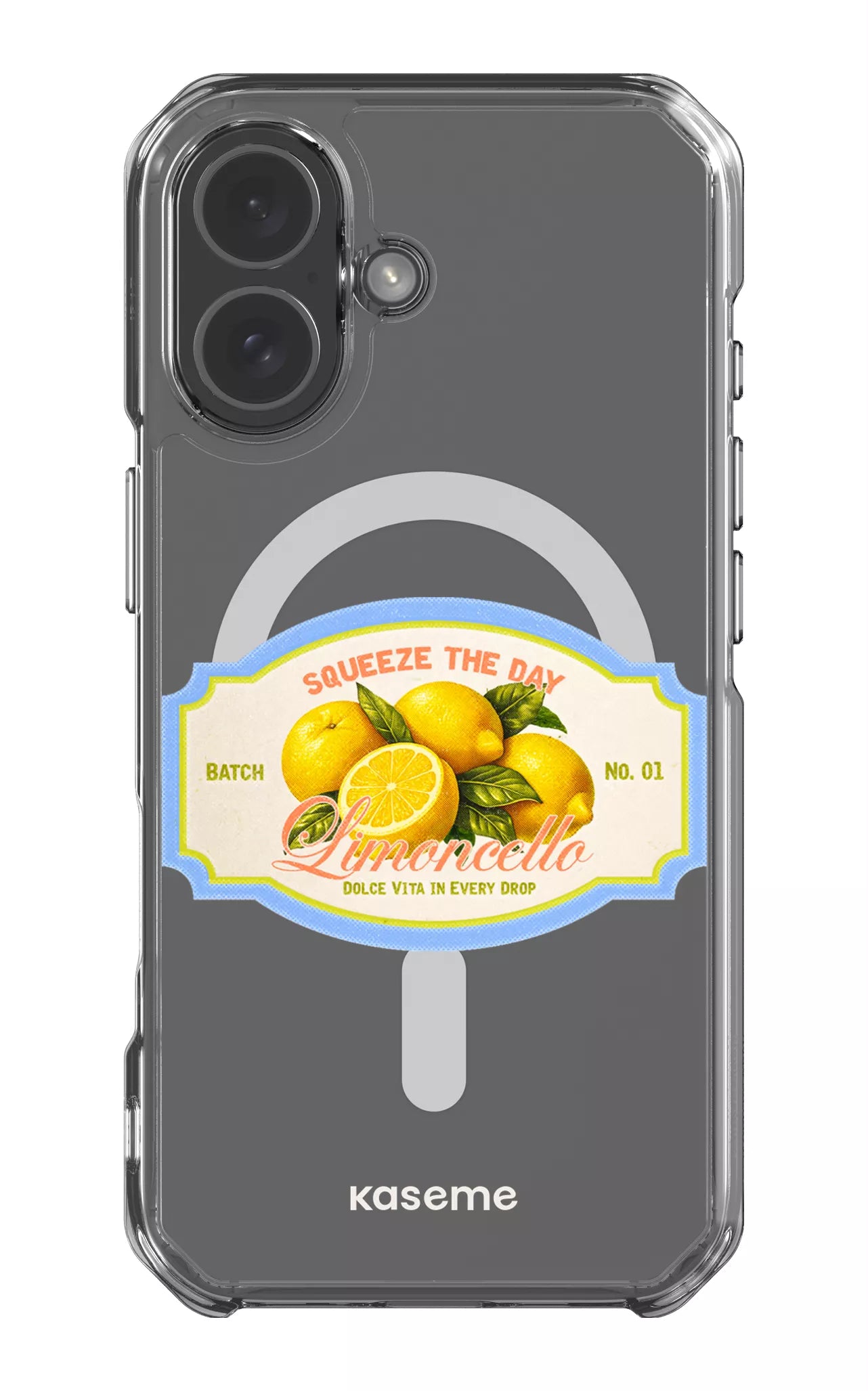 iPhone 17 Clear Case Magsafe Limoncello Clear Case -