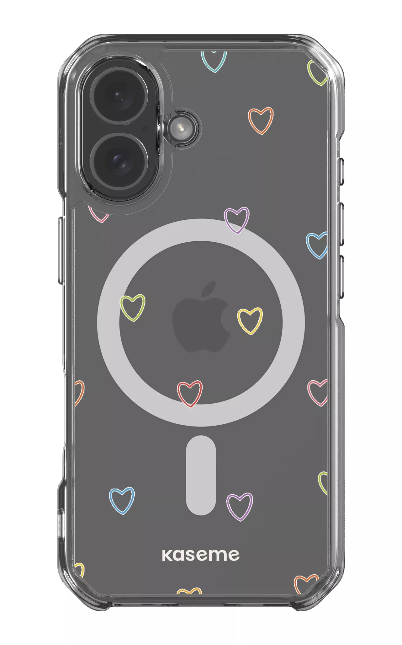 iPhone 17 Clear Case Magsafe Love Wins Clear Case -