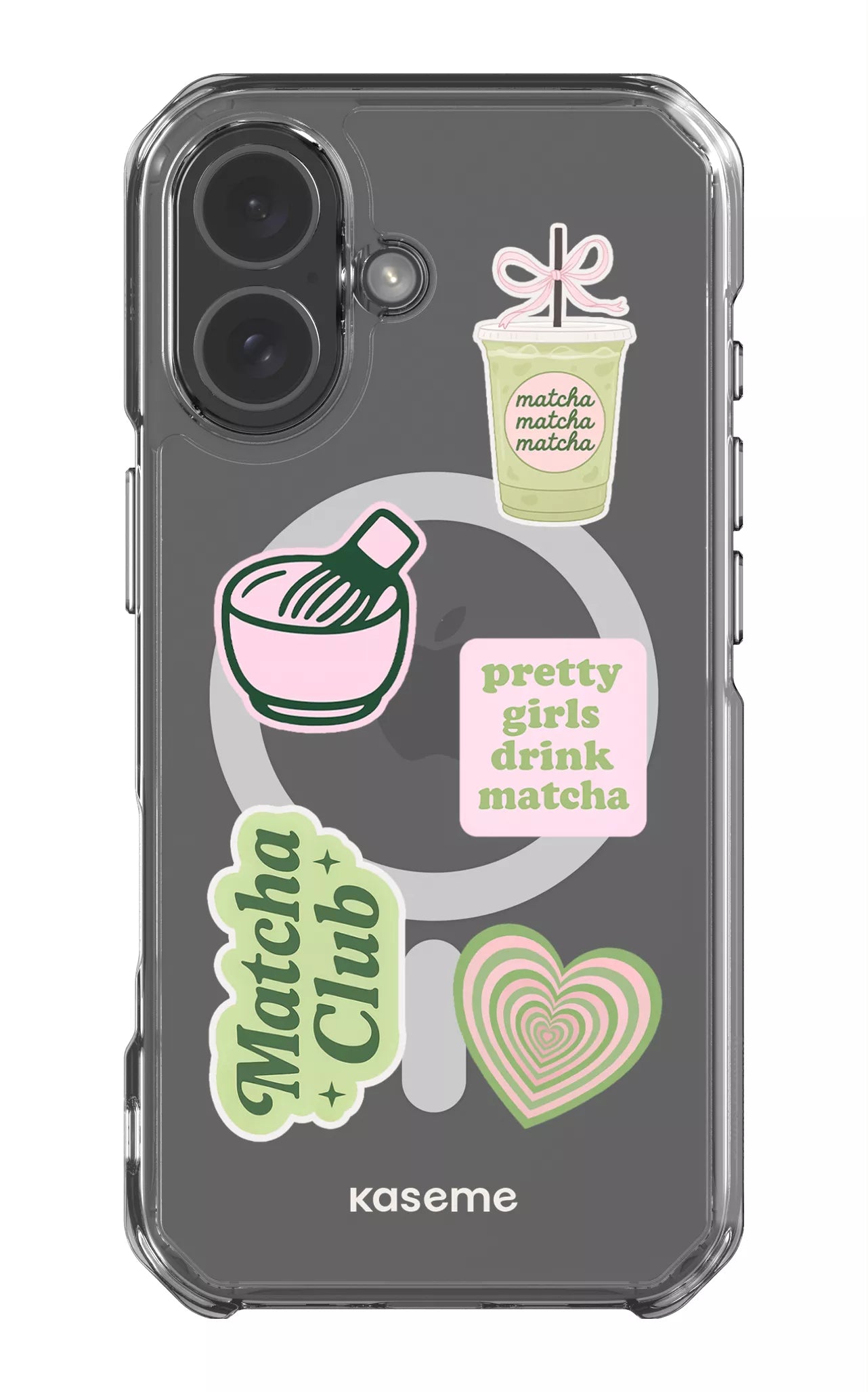 iPhone 17 Clear Case Magsafe Matcha Clear Case -
