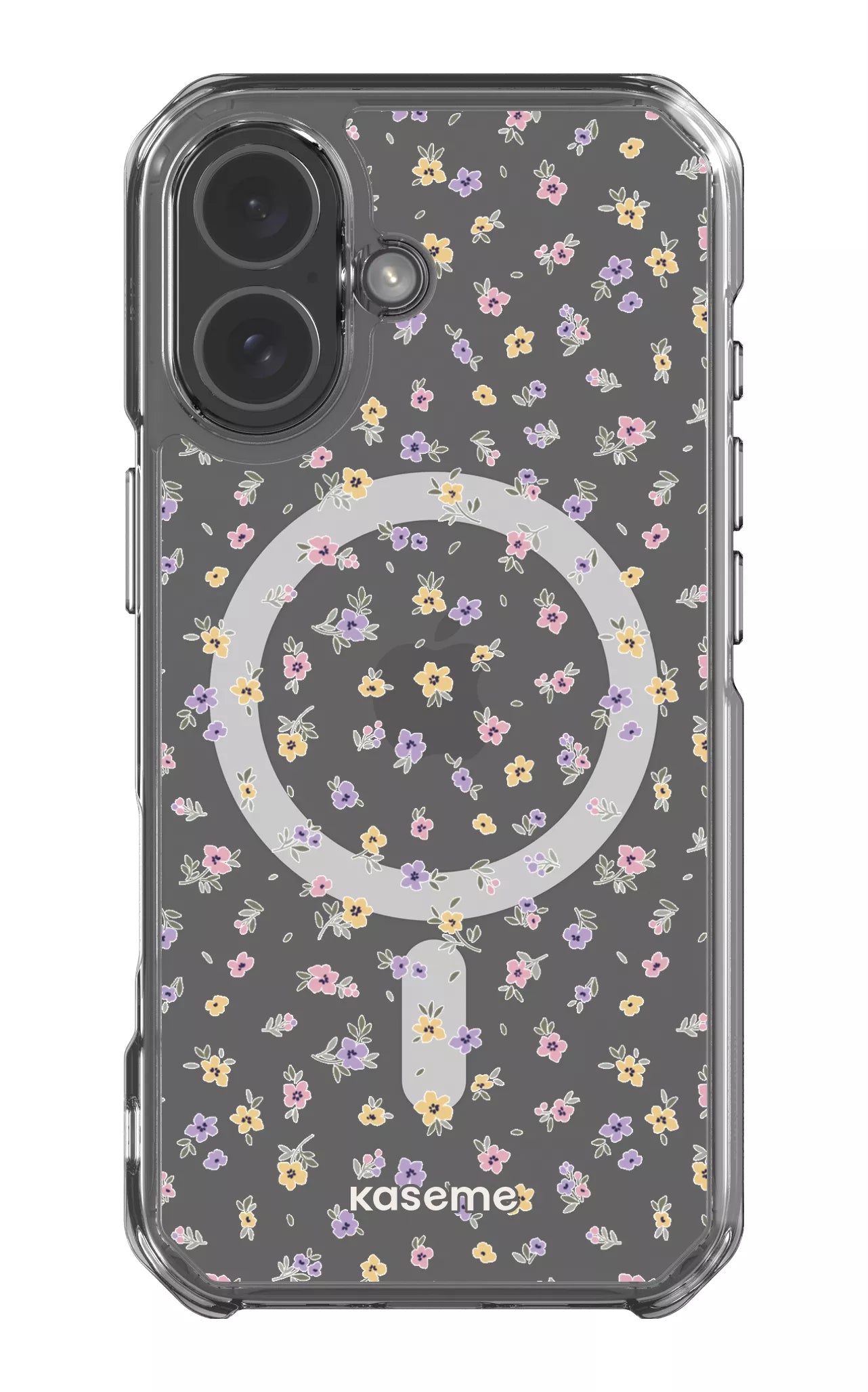 iPhone 17 Clear Case Magsafe Porcelain Blossom Clear Case -