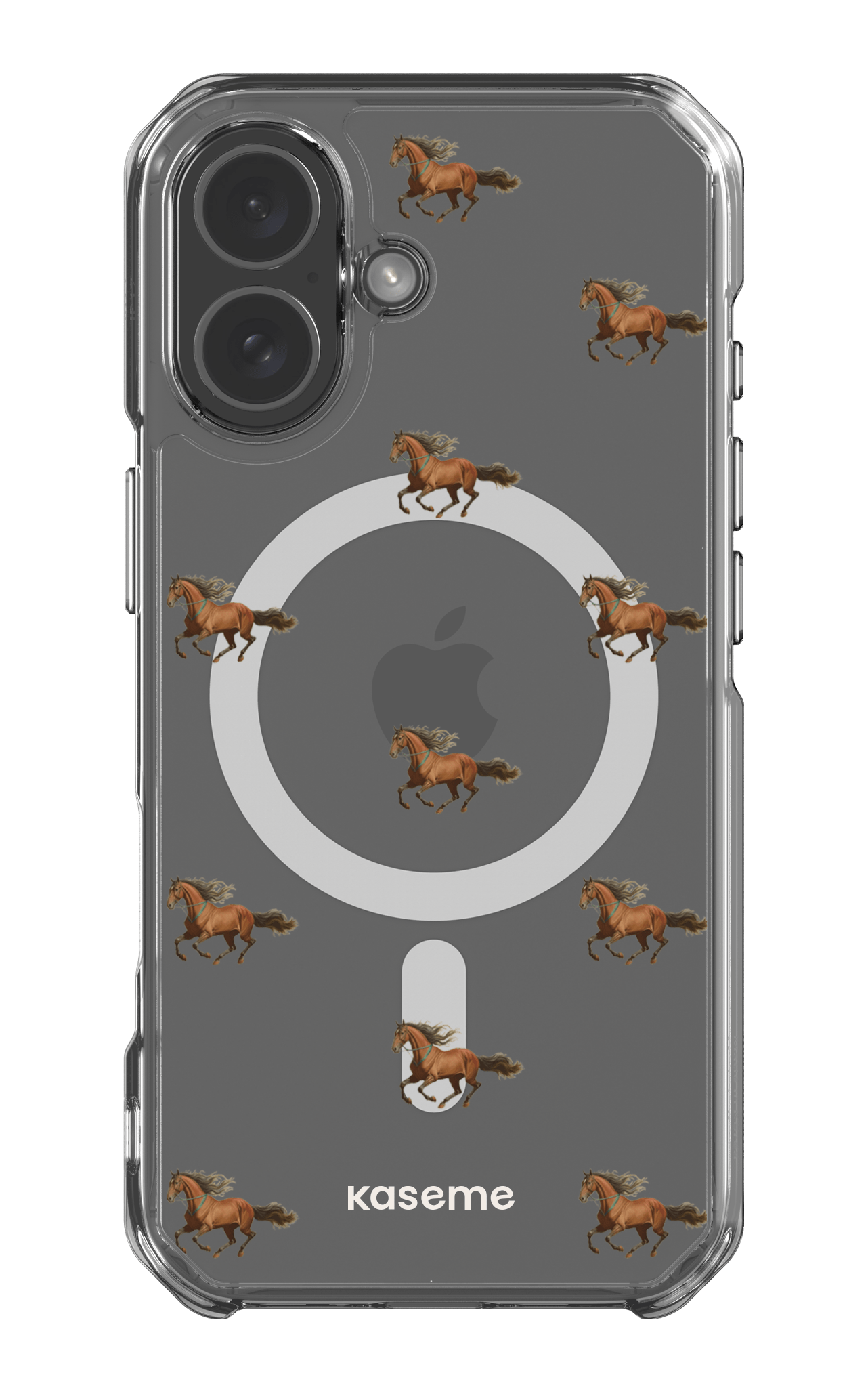 iPhone 17 Clear Case Magsafe Saddle Clear Case -