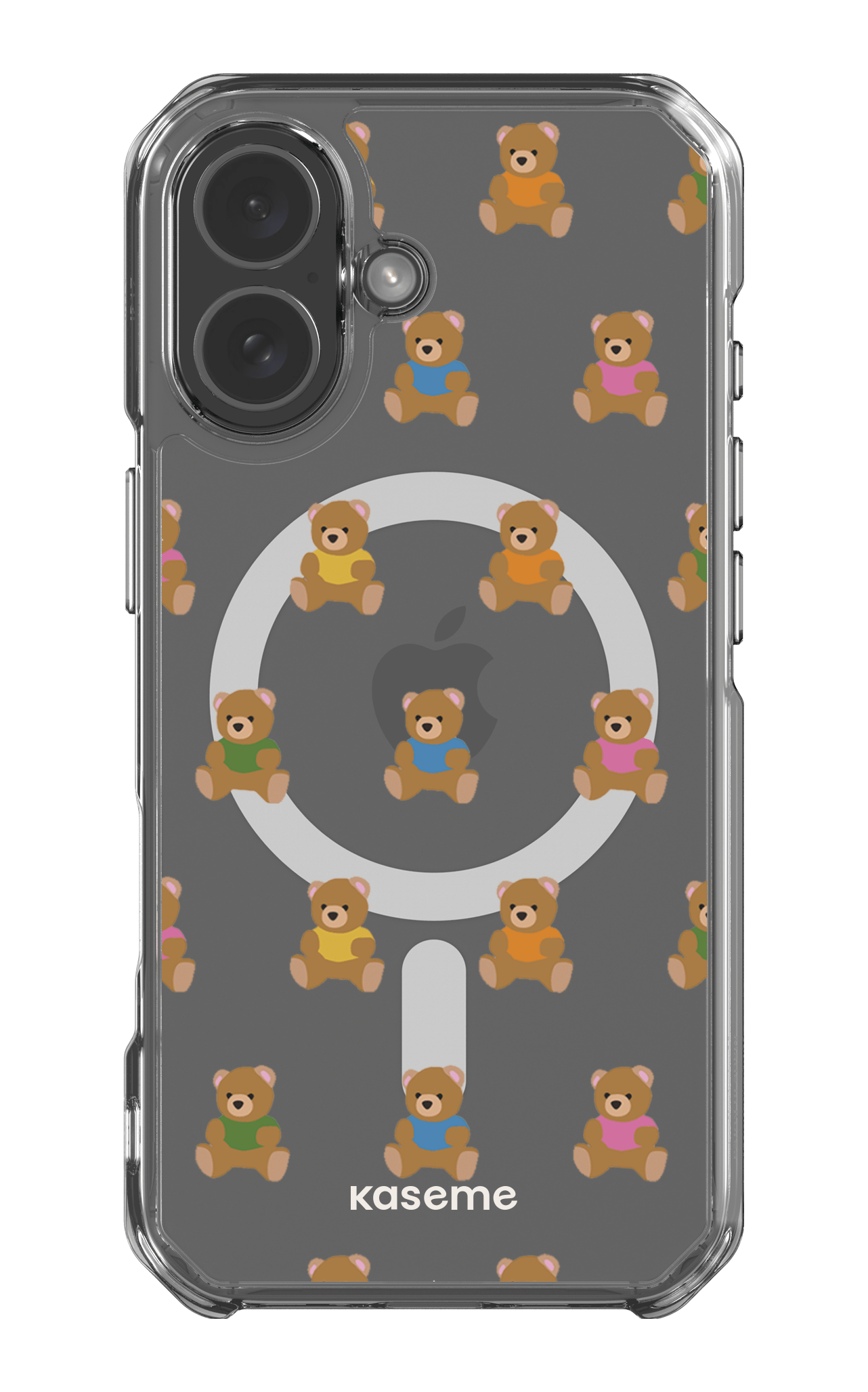 iPhone 17 Clear Case Magsafe Teddy Clear Case -