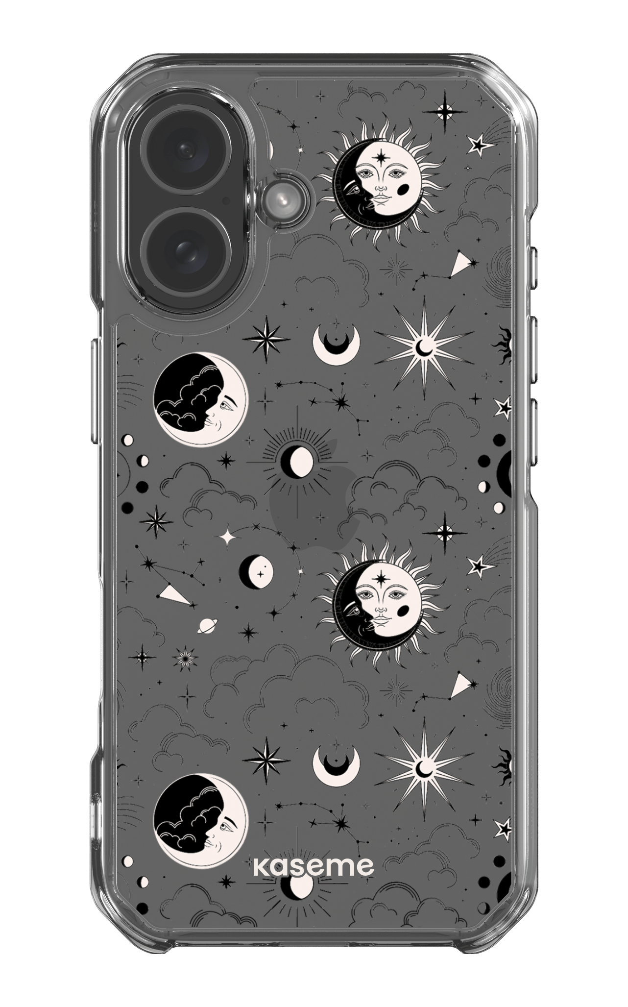 iPhone 17 Clear Case Milky Way White Clear Case -