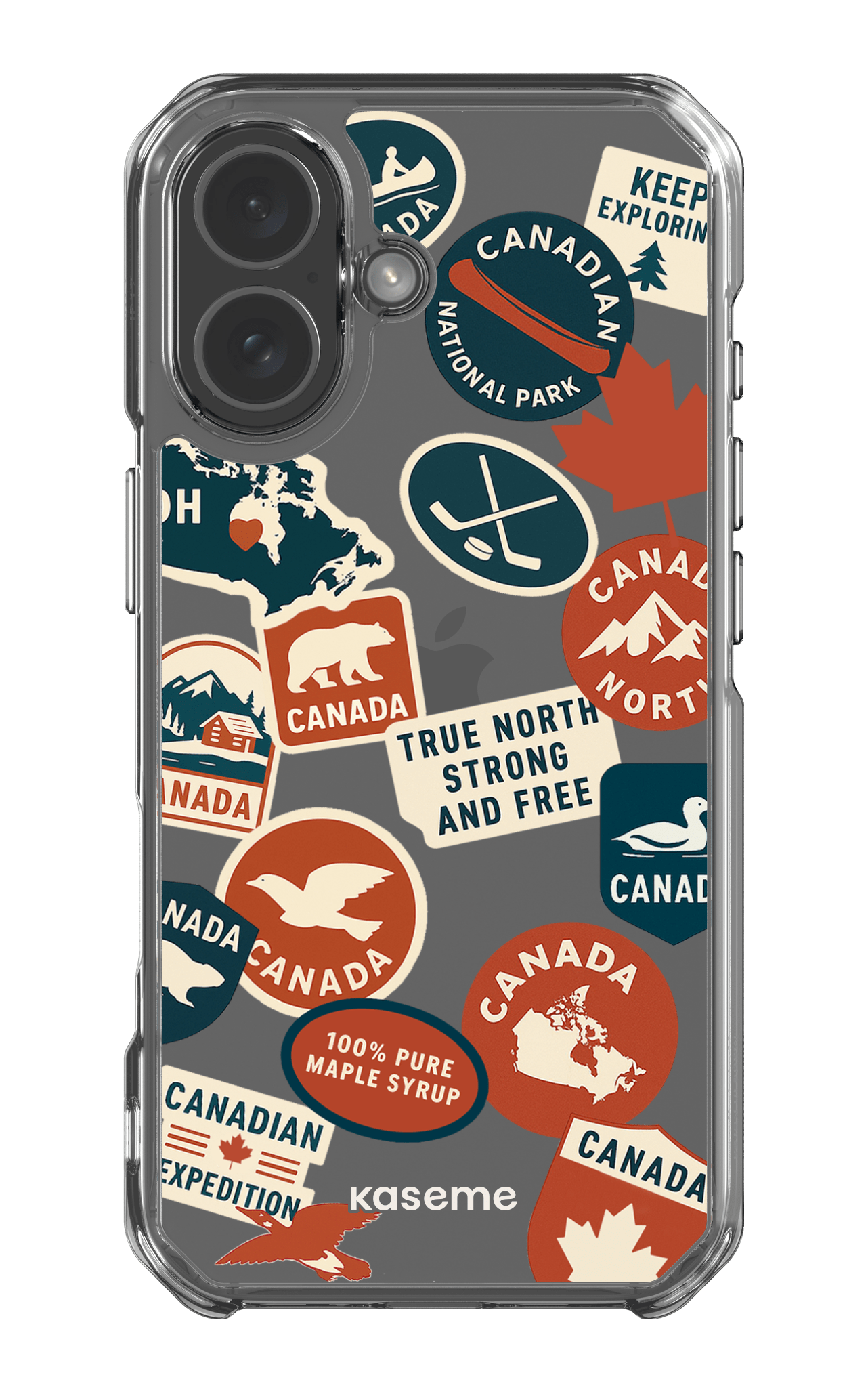 iPhone 17 Clear Case Oh Maple Clear Case -