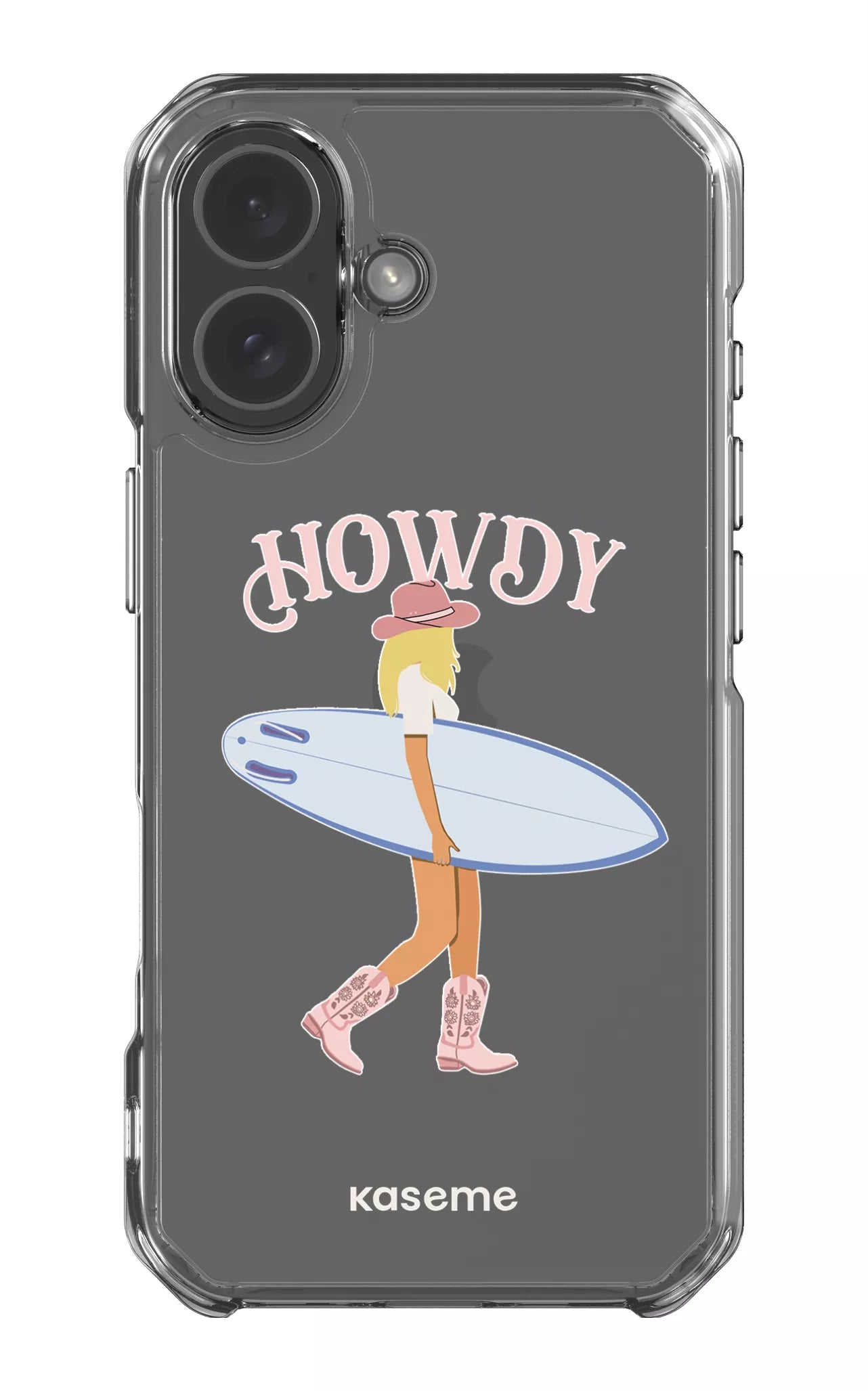 iPhone 17 Clear Case Westsea Pink Clear Case -