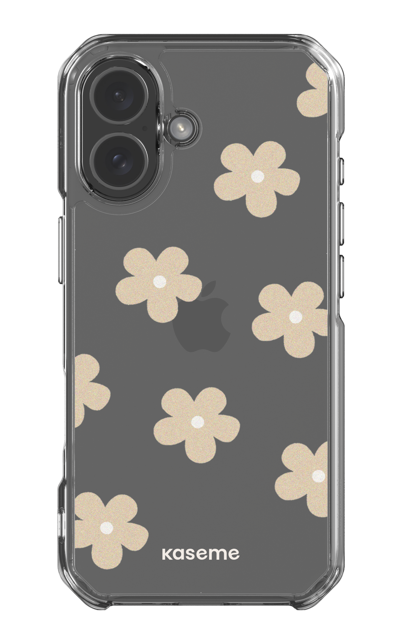 iPhone 17 Clear Case Woodstock Beige Clear Case -