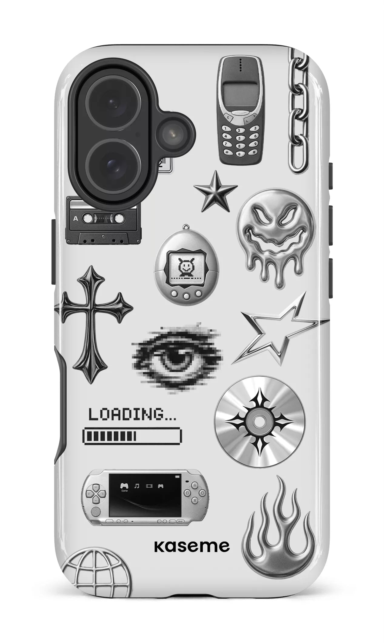 iPhone 17 Impact Case Chrome -