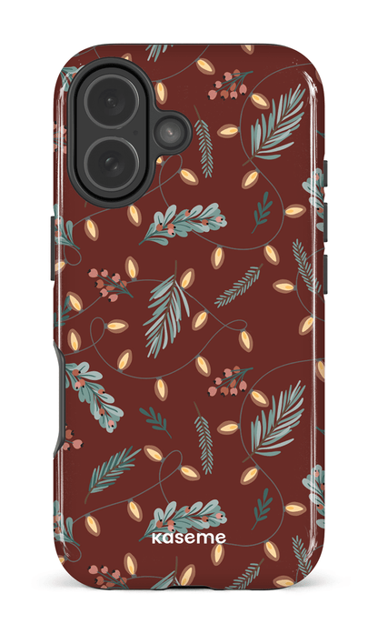 iPhone 17 Impact Case Cozy winter night red -