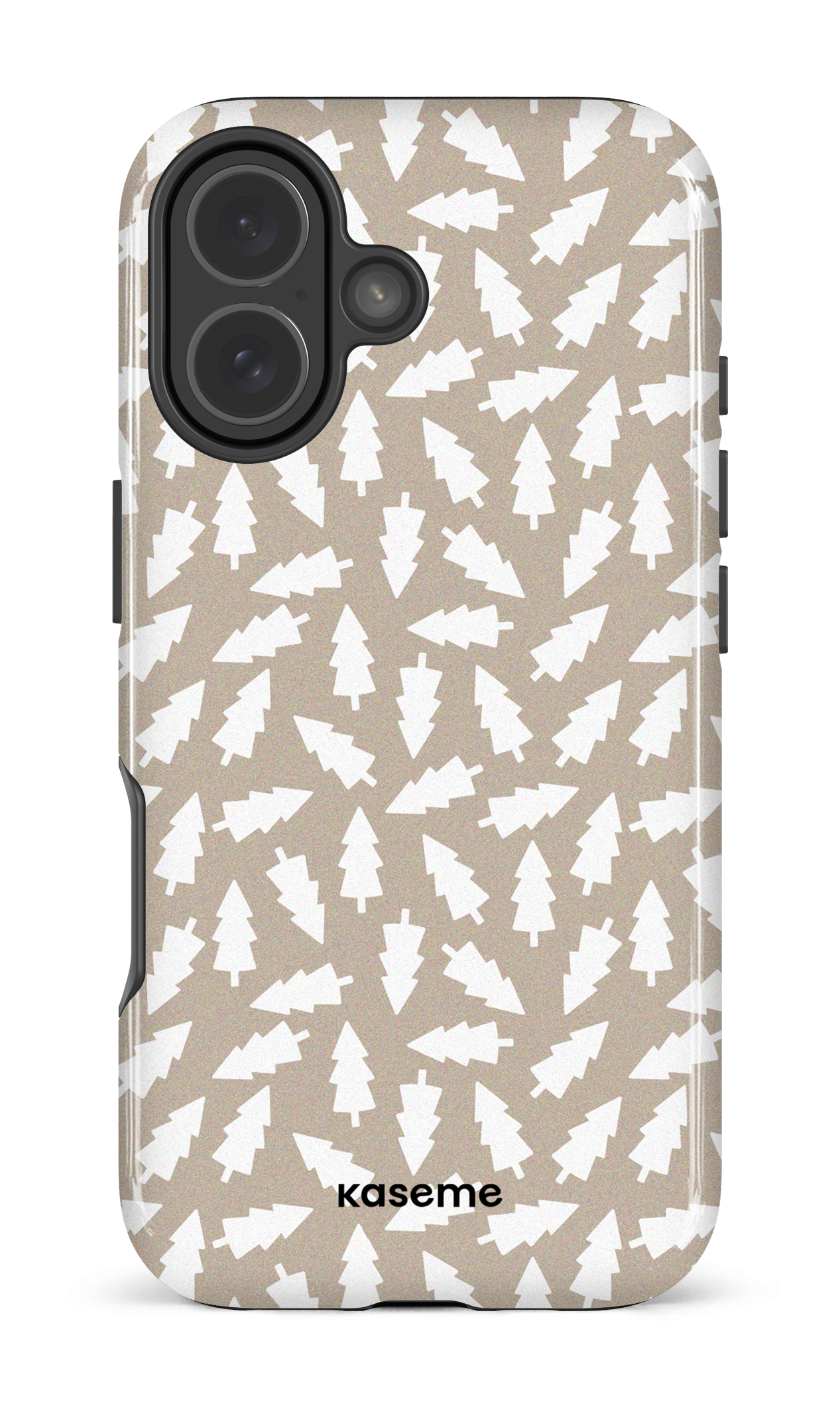 iPhone 17 Impact Case Fir Trees beige -