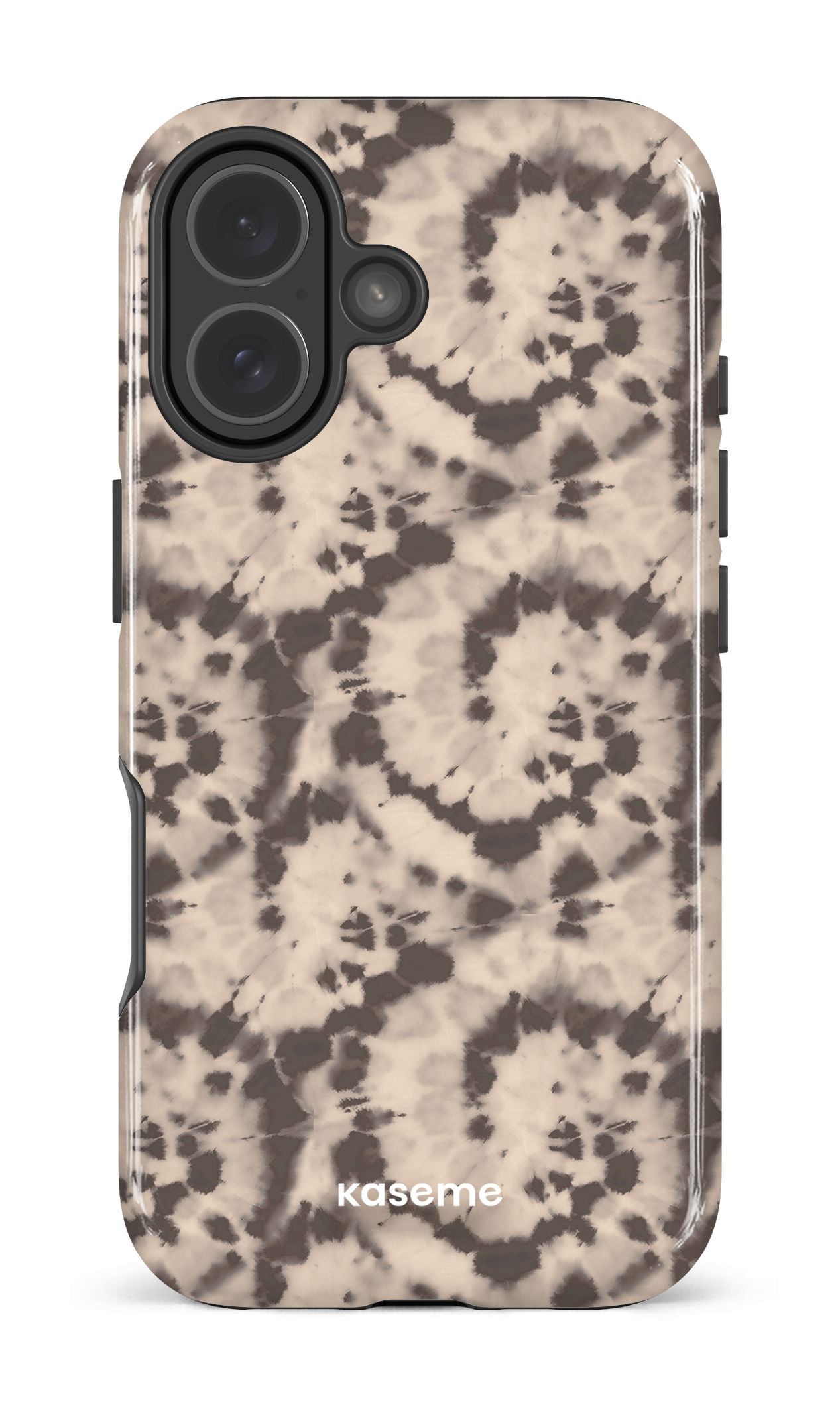 iPhone 17 Impact Case Groovy Swirls Brown -