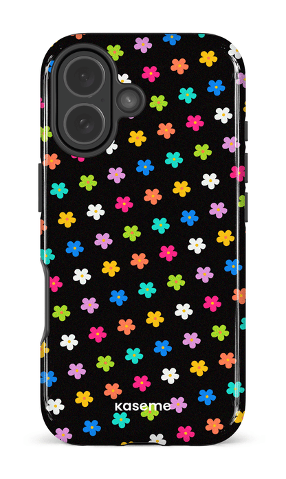 iPhone 17 Impact Case Joyful Flowers Black -