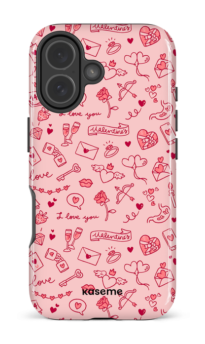 iPhone 17 Impact Case My Valentine pink -