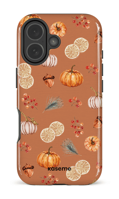iPhone 17 Impact Case Pumpkin Garden Orange -