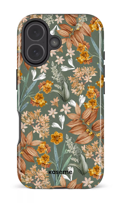 iPhone 17 MagSage - Impact Case Autumn Leaves Green -