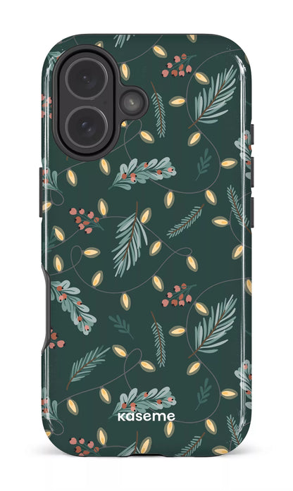 iPhone 17 MagSage - Impact Case Cozy winter night green -