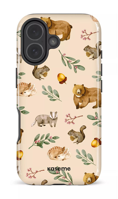 iPhone 17 MagSage - Impact Case Furry Forest Beige -