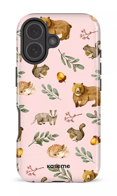 iPhone 17 MagSage - Impact Case Furry Forest Pink -